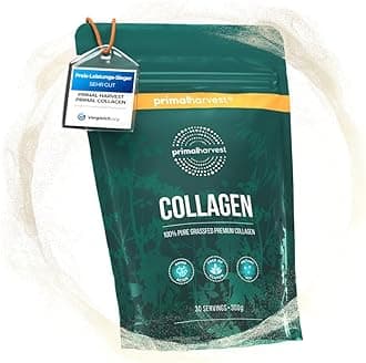 Collagen - Powder Supplement with Type I and III peptides to Help Improve Hair, Skin, Nails and Joints, for Men and Women, 300 Grams