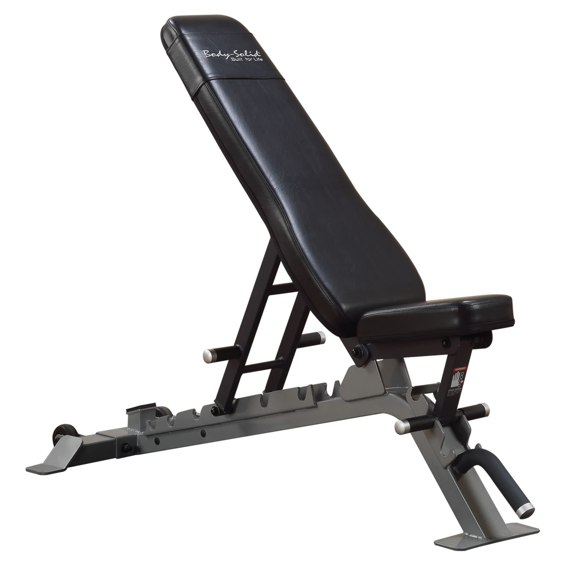 Body-Solid Pro Clubline (SFID325) Adjustable Bench for Power Racks and Dumbbell Curls, Home and Commercial Gym