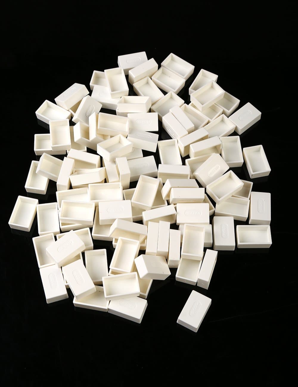 Plastic Empty Watercolour Paint Pans 100 Pcs Full Pans, Premium Painting Pans for Watercolor Oil and DIY