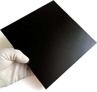 1pcs G10 Glass Fiber Sheet 200X200X2.0MM for RC Model Black Color