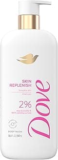 Serum Body Wash Skin Replenish smooths skin with Niacinamide & BHA Serum 18.5 Fl Oz