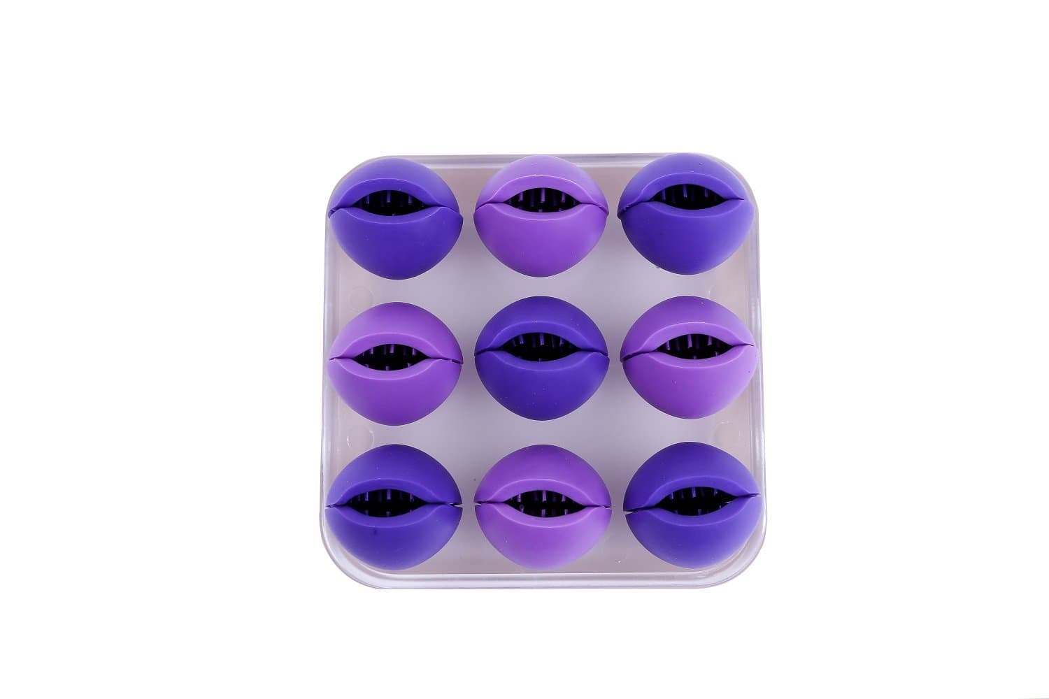 Collection Supply Caddy / Multifunctional Desktop Storage Box / Desktop Storage Shelf Basket (Grape purple)