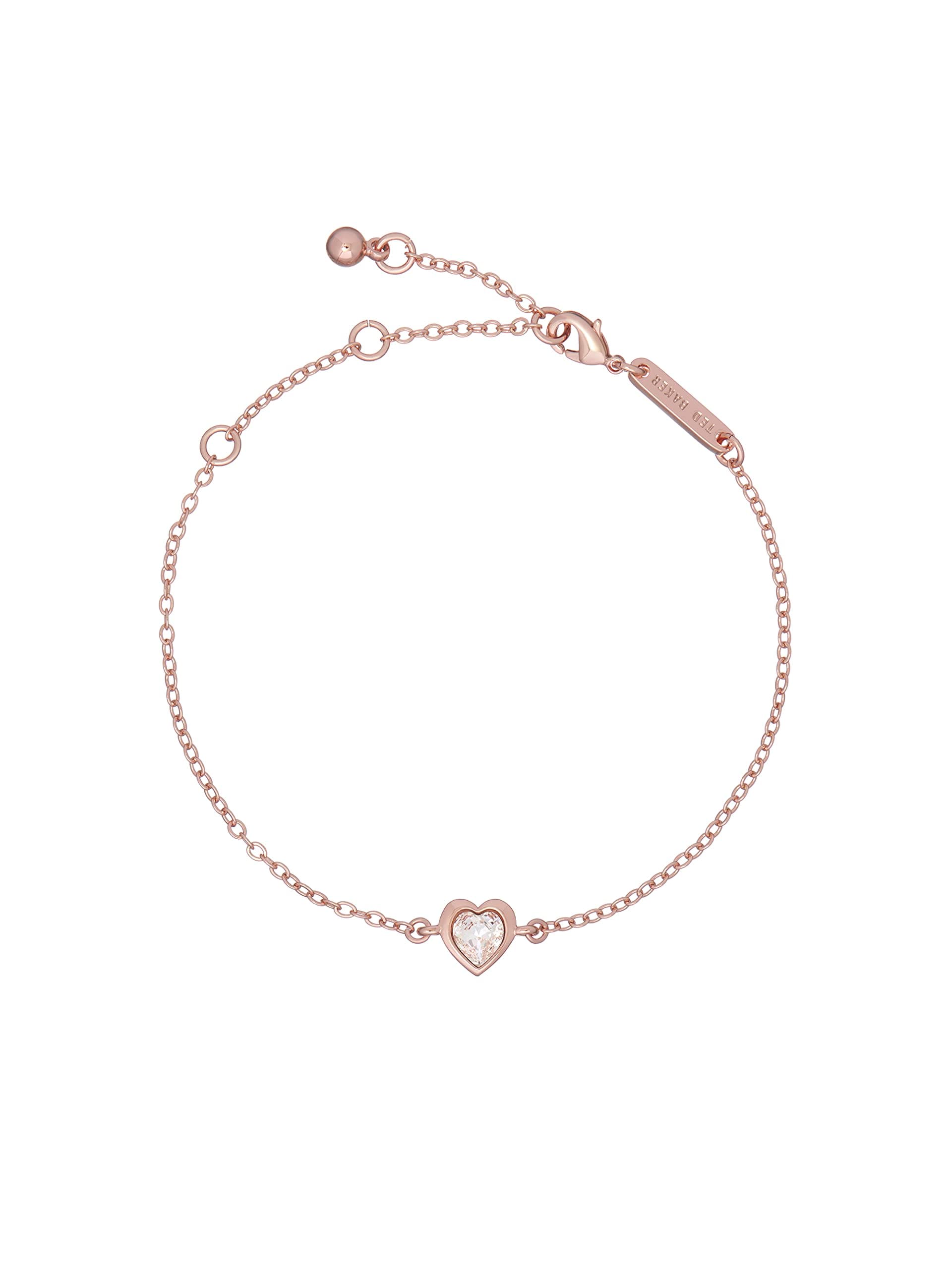 Ted BakerHansa Crystal Heart Bracelet