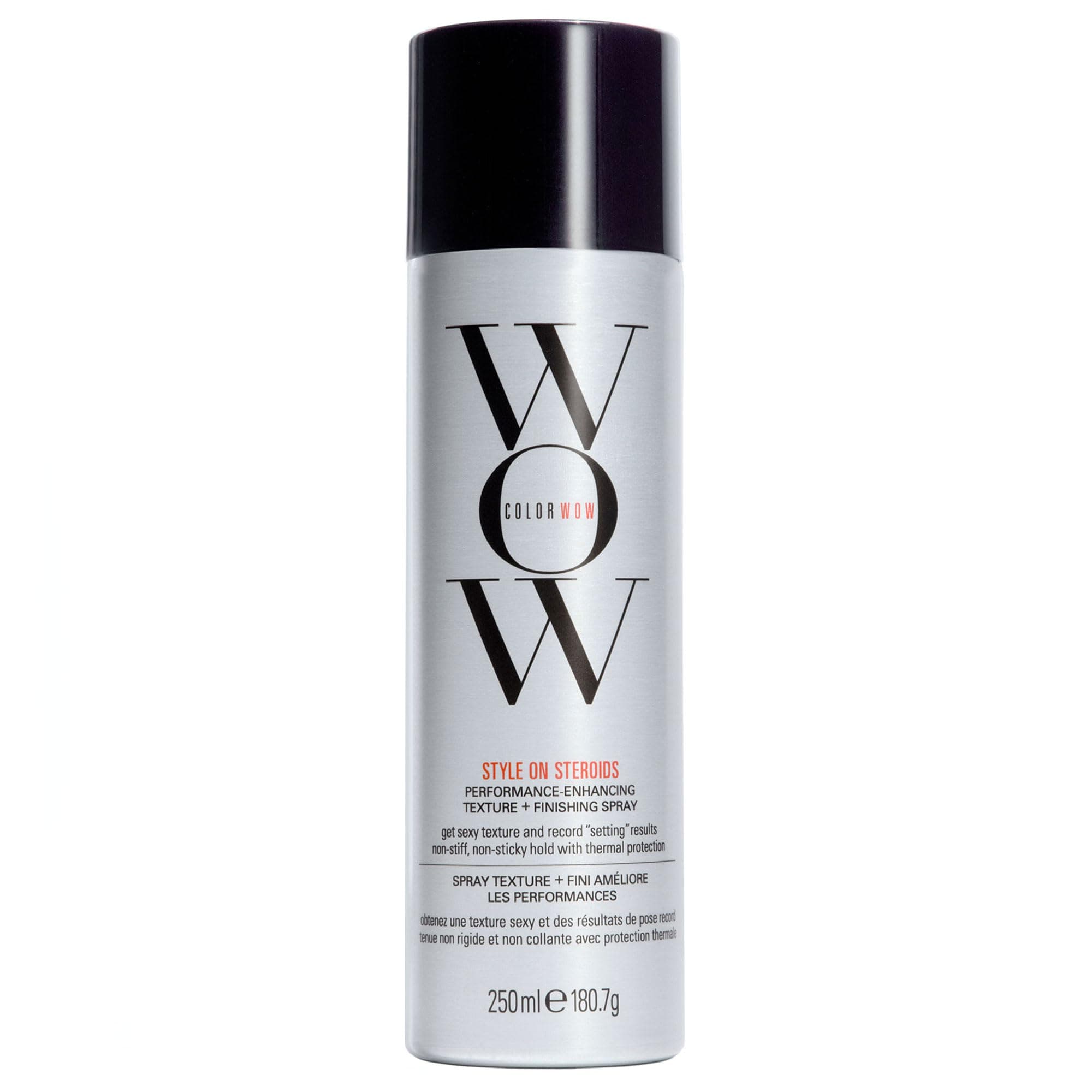 Style on Steroids Performance Enhancing Texture Spray for Long-Lasting Volume, Style Hold, and Curl Support Without Dulling or Stickiness, 250ml