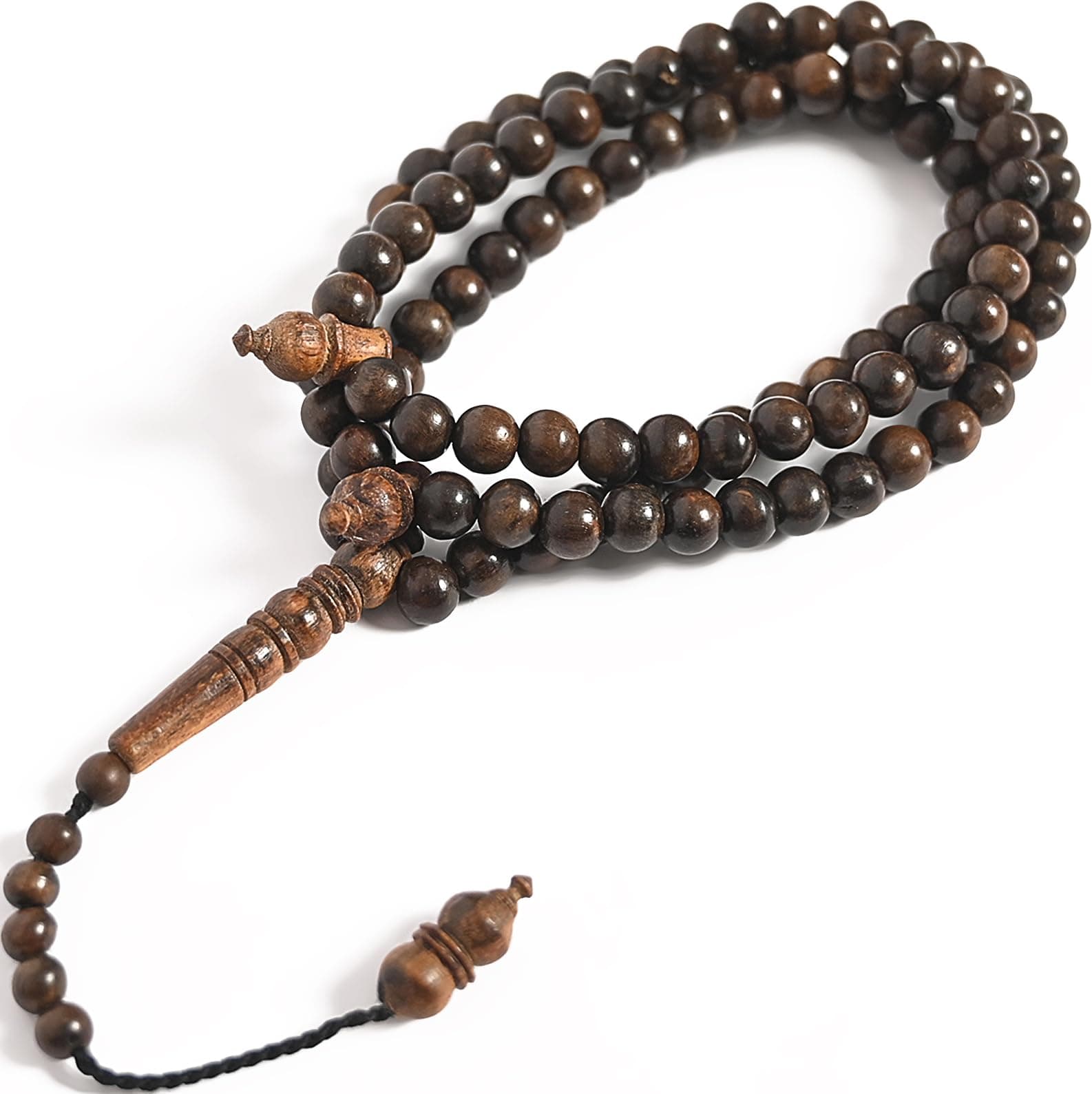 White Oud 99 8mm Tasbih Prayer Beads