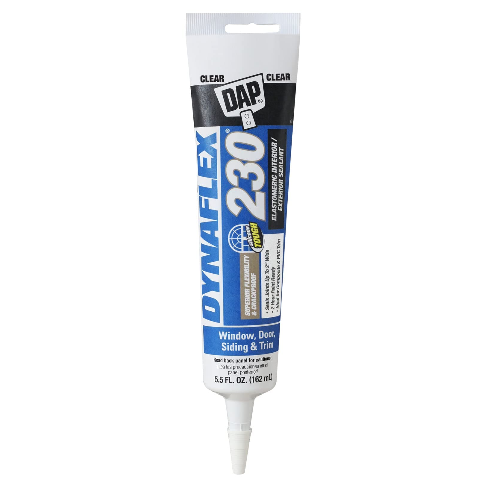Dynaflex 230 Premium Elastomeric Sealant, Clear, 5.5 Oz (7079818860)