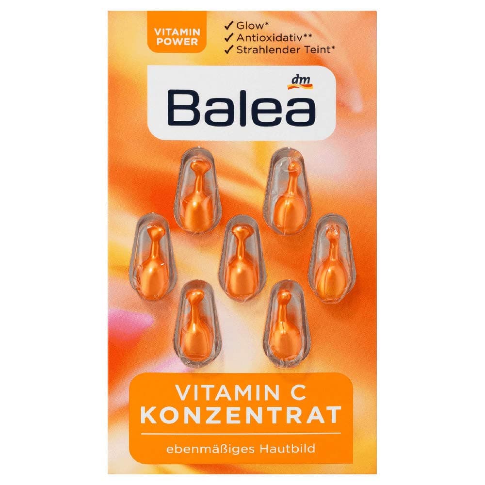 Balea Vitamin C Concentrate, 7 Capsules
