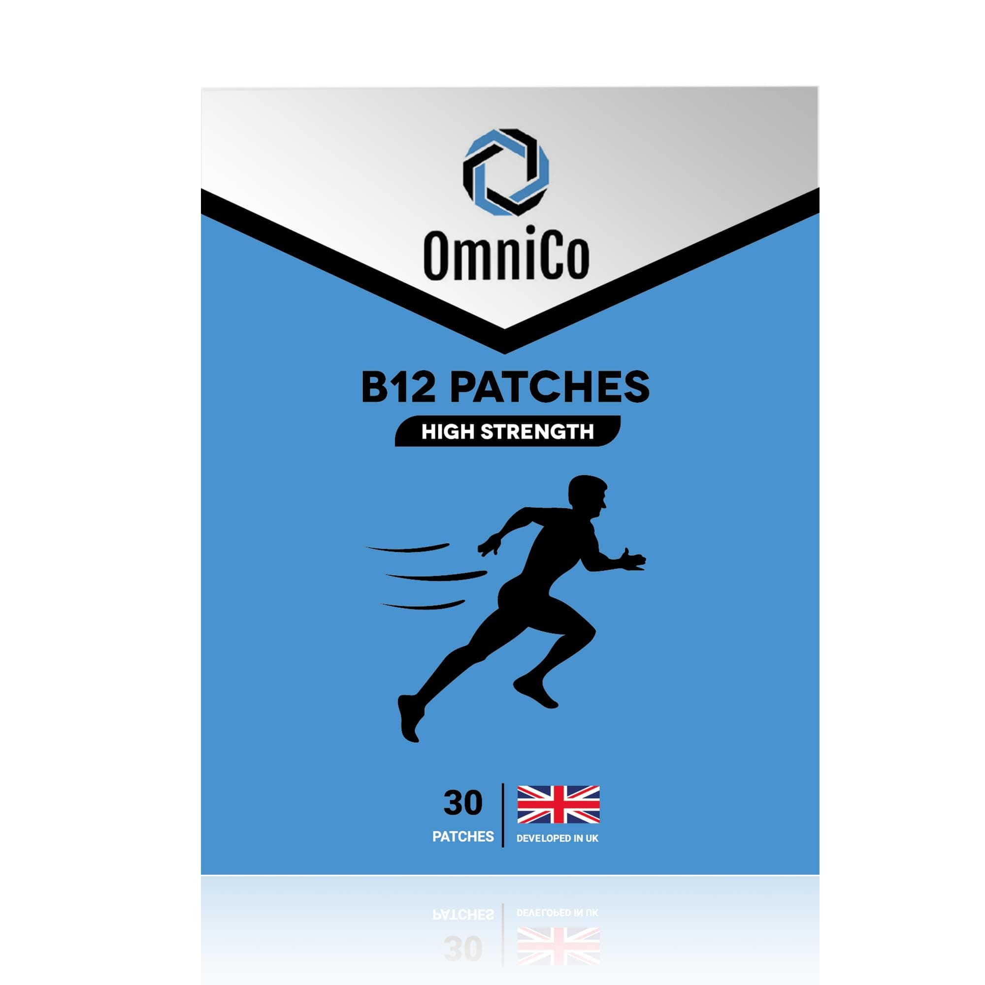 OmniCo - B12 Energy Patches – 30 Pack