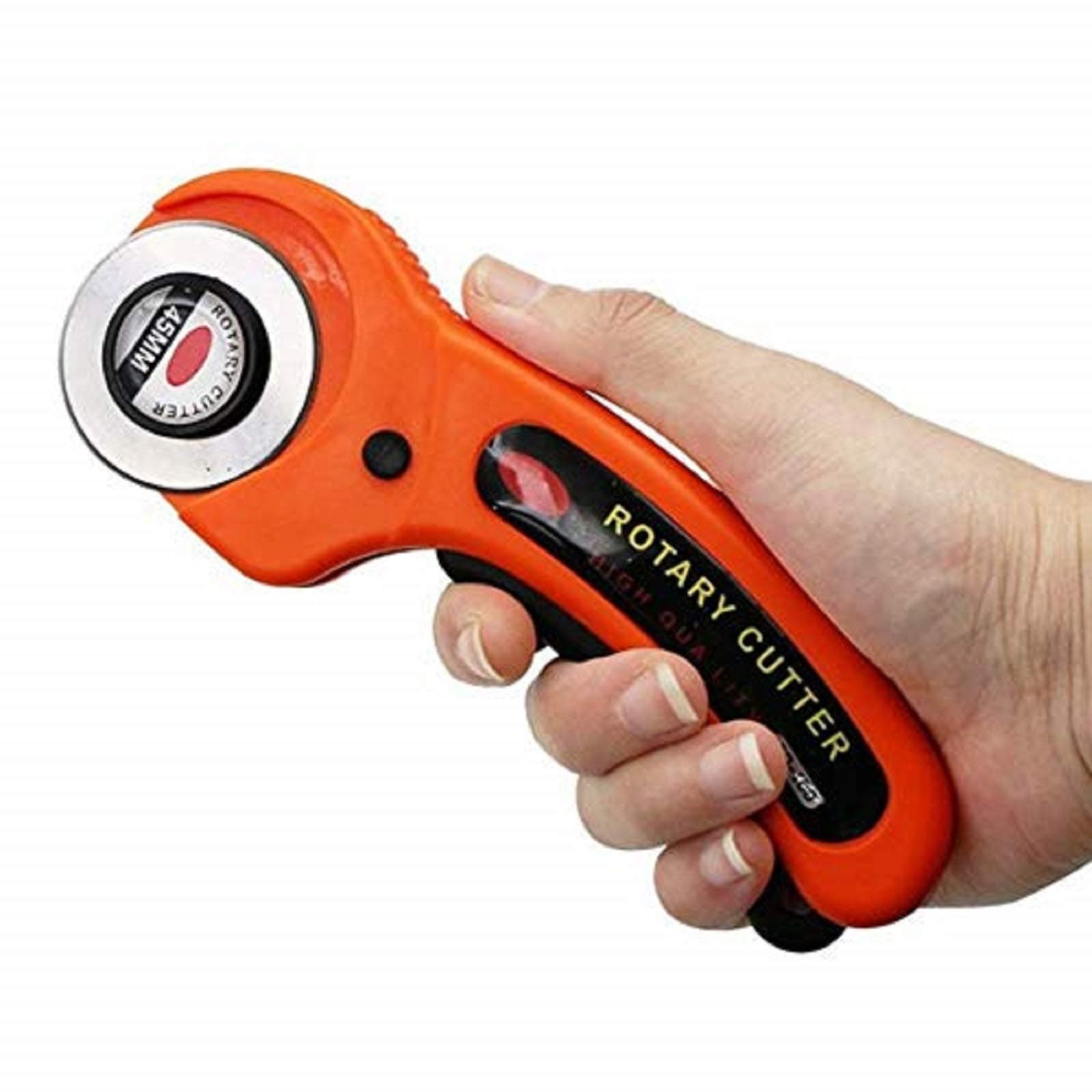 Rotary Cutter,Patchwork Roller Cutter Wheel,Sewing Rotary Cloth Guiding Cutting,Round Knife Cloth Fabric Leather Craft Cutter DIY Arts Crafts Sewing Tool