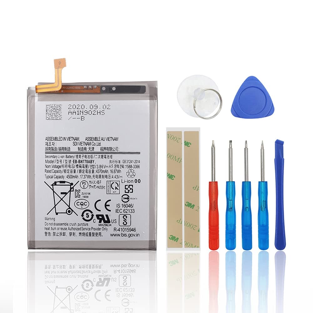 Replacement Battery Compatible with EB-BN770ABY Samsung Galaxy Note 10 Lite SM-N770F with Toolkit