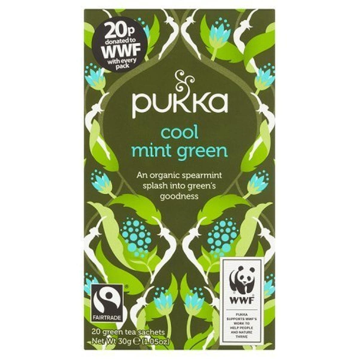 Pukka Mint Matcha Green Tea (20 Sachets)
