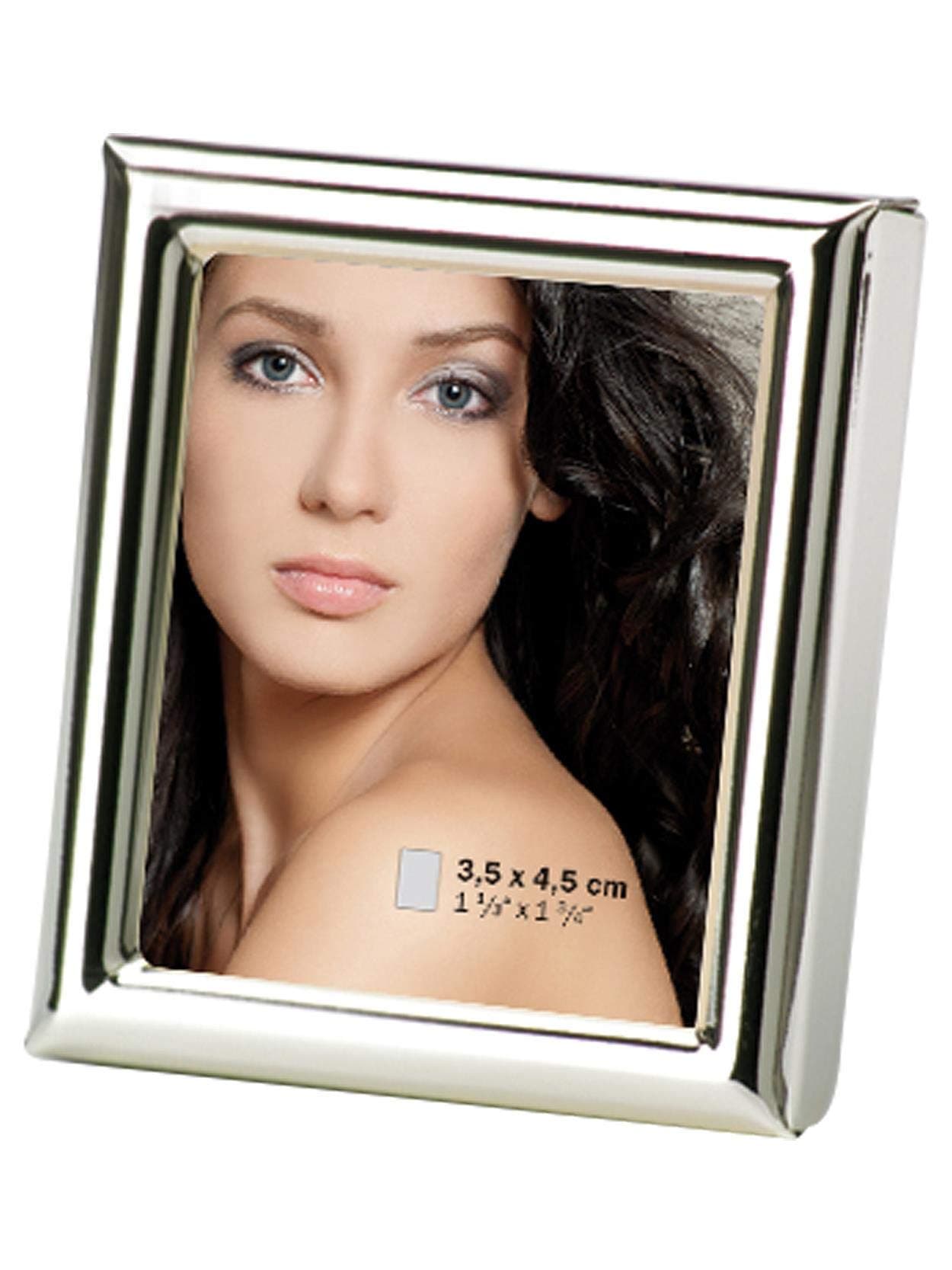 Picture Frame Silver 3,5 x 4,5 cm Chloe Portrait Frame WD354S