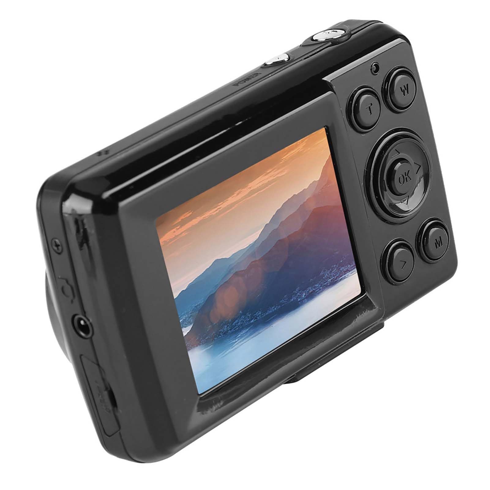 Mini Camcorder, HD Image Mini Camcorder, Easy to Install, Good Sensor, Meet the Demand of Home Photographers (Black)