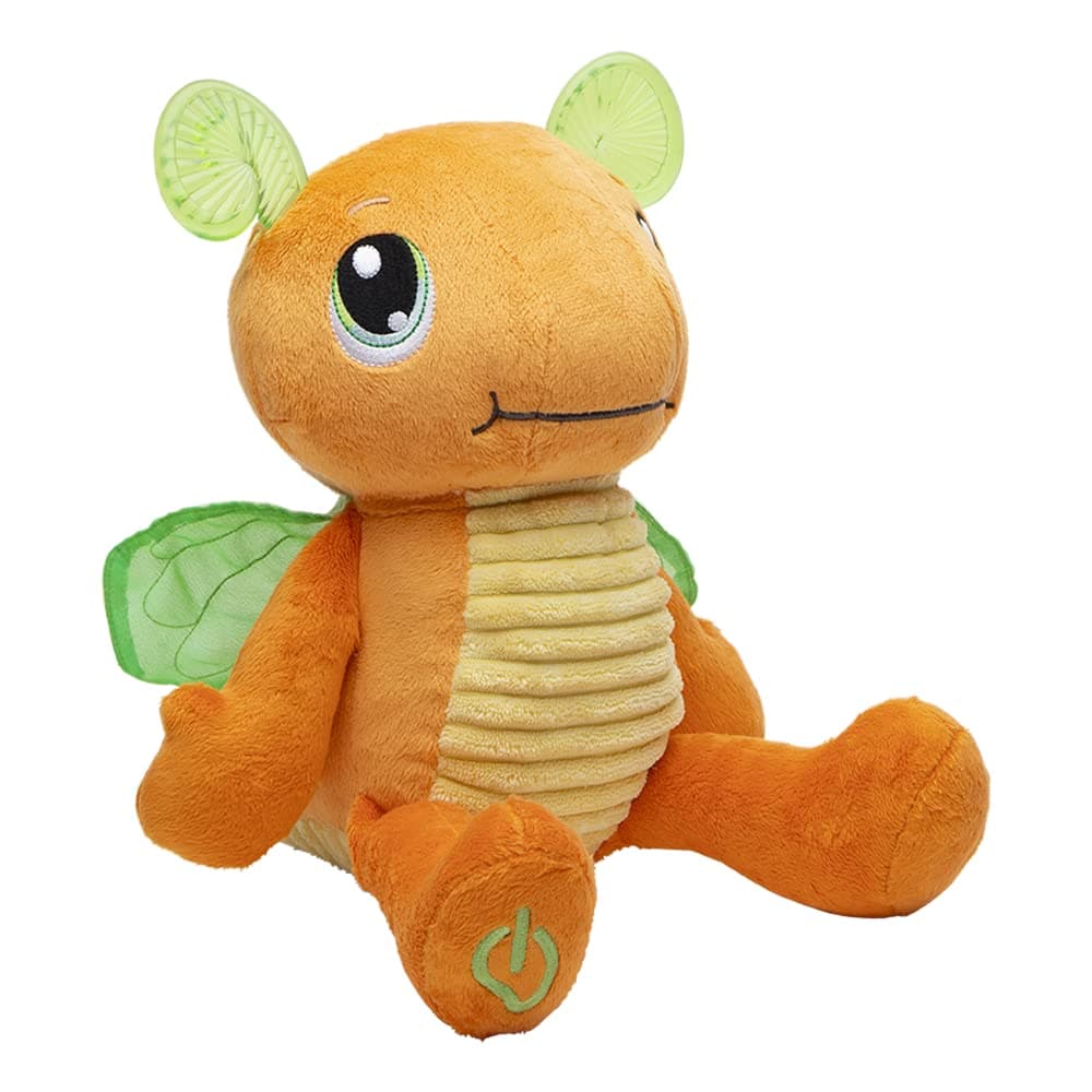 Playskool Glo Friends - Wigglebug Wiggle, Hop, Stop! - Interactive Soft Plush with 4 Modes - Games, Stories, Free Play, and Bedtime - SEL Toy - Ages 2+