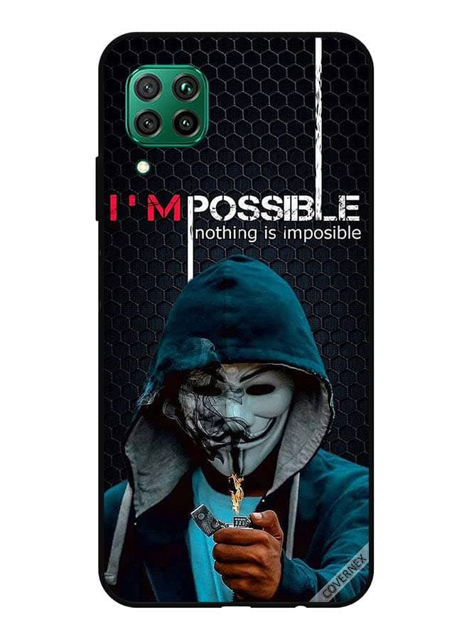 Protective Case Cover For Huawei Nova 7i / P40 Lite I Am Possible Nothing Is Impossible