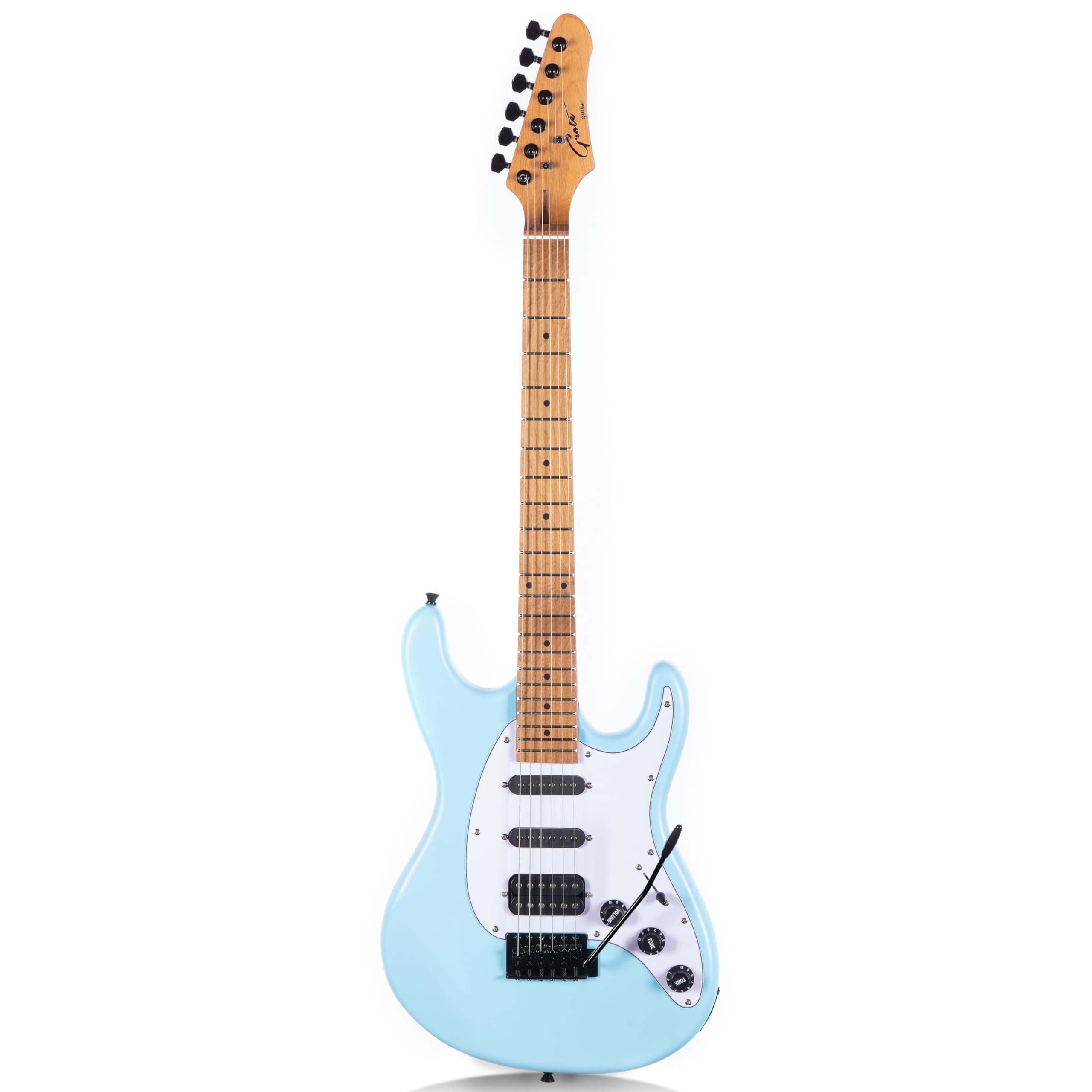 Grote Electric Solid Body Guitar Modern-GST For Beginners (Daphne Blue)