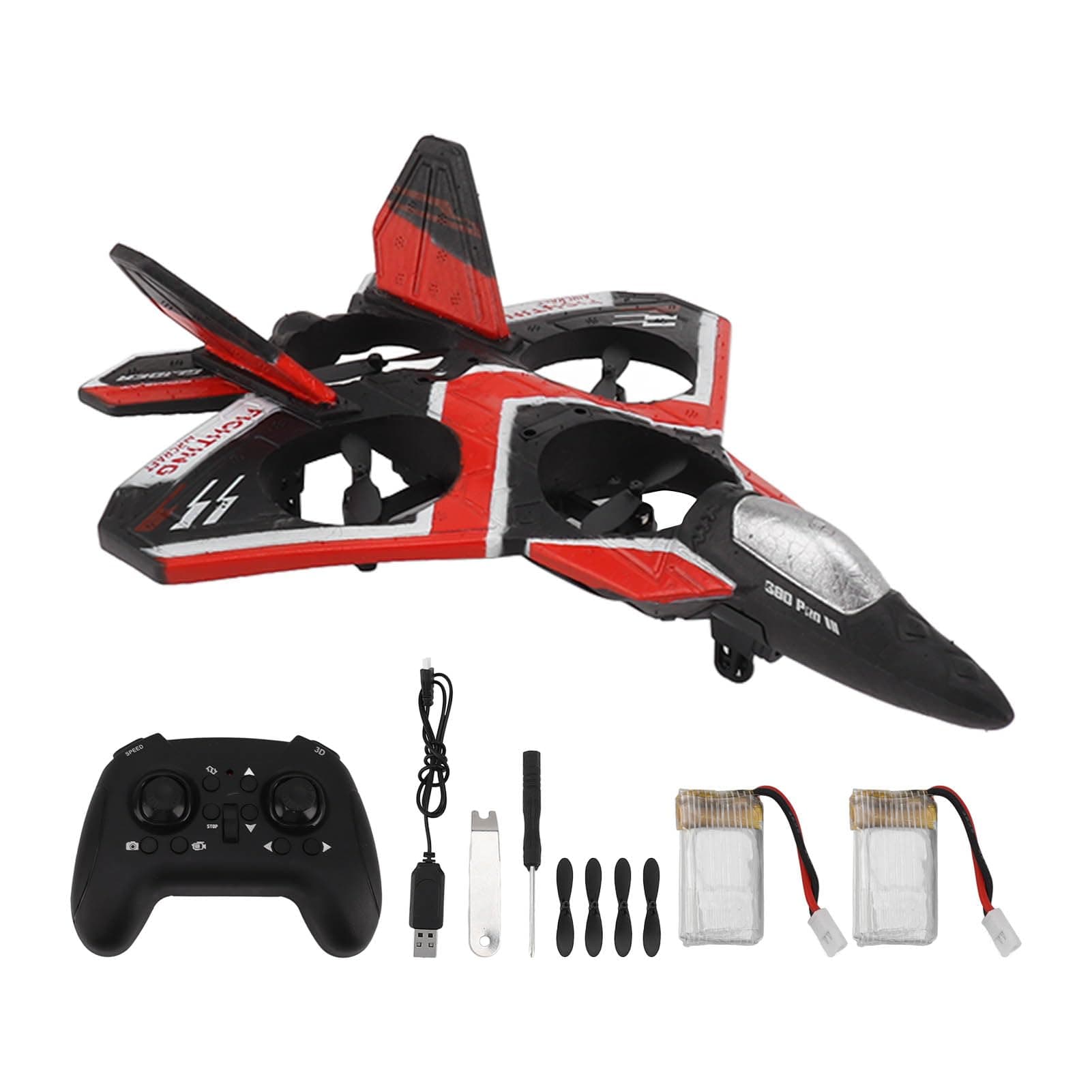 – RC Airplane, 2.4GHz Remote Control Remote Control Airplanes Glider with Upgraded Power System, Long Lasting Rechargeable RC Aircraft Jet, Easy to Fly RC Glider for Kids and Beginners