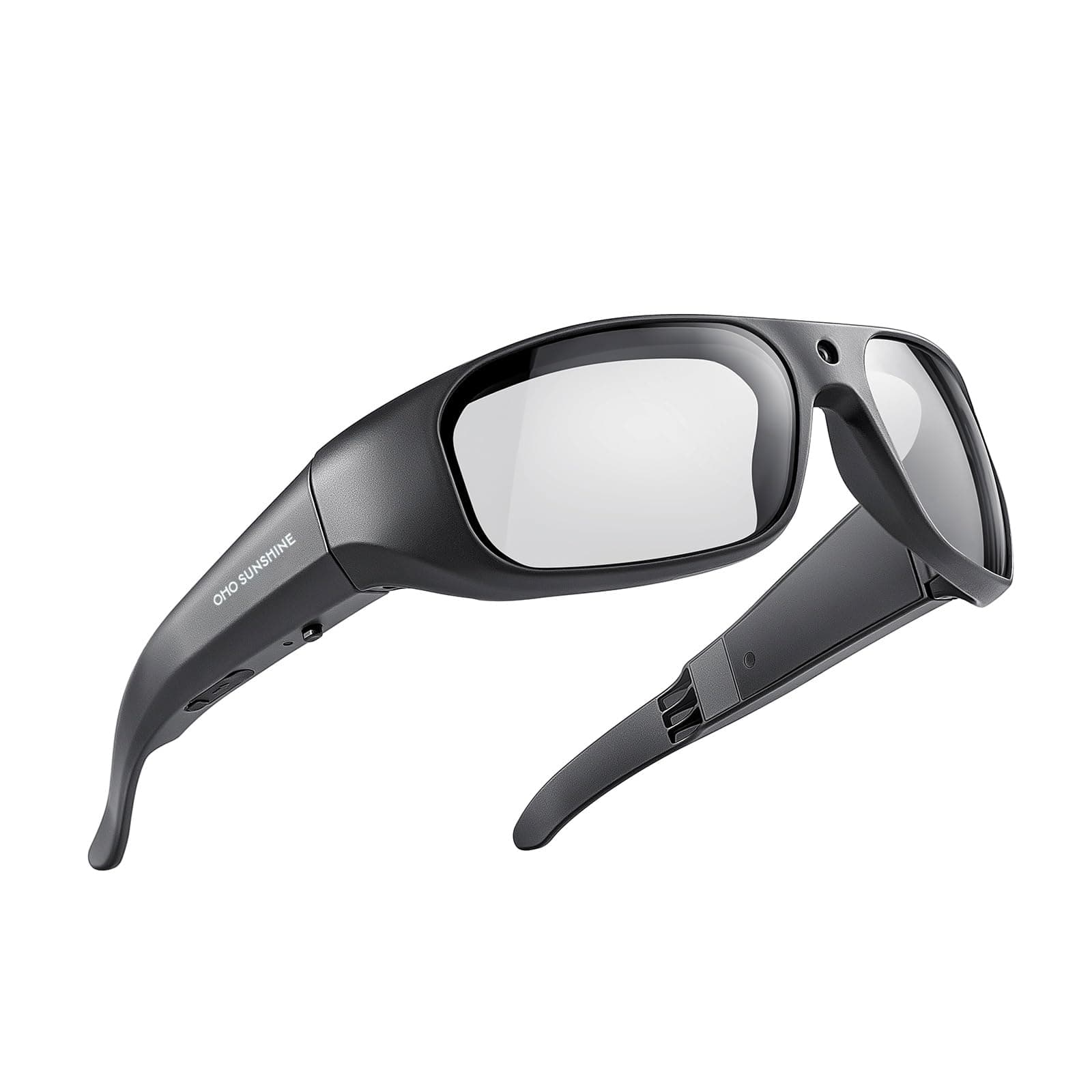 4K UHD Camera Sunglasses, Record-While-Charging, Water Resistant, UV Protection Lenses, Unisex