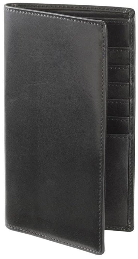 Leather Breast Pocket Wallet Color: Black