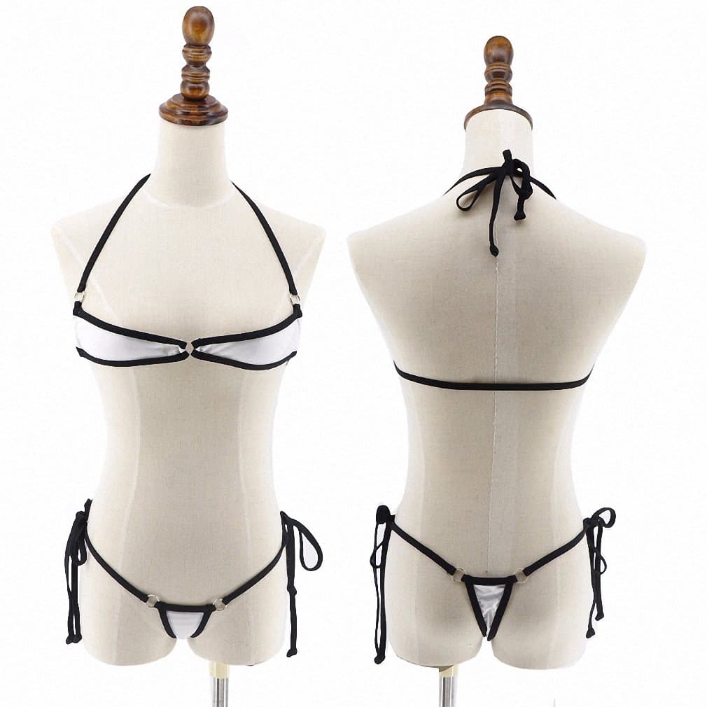 Scrunch Butt Micro G-String Bikini Thong Swimsuit Sunbathing Bathing Suit