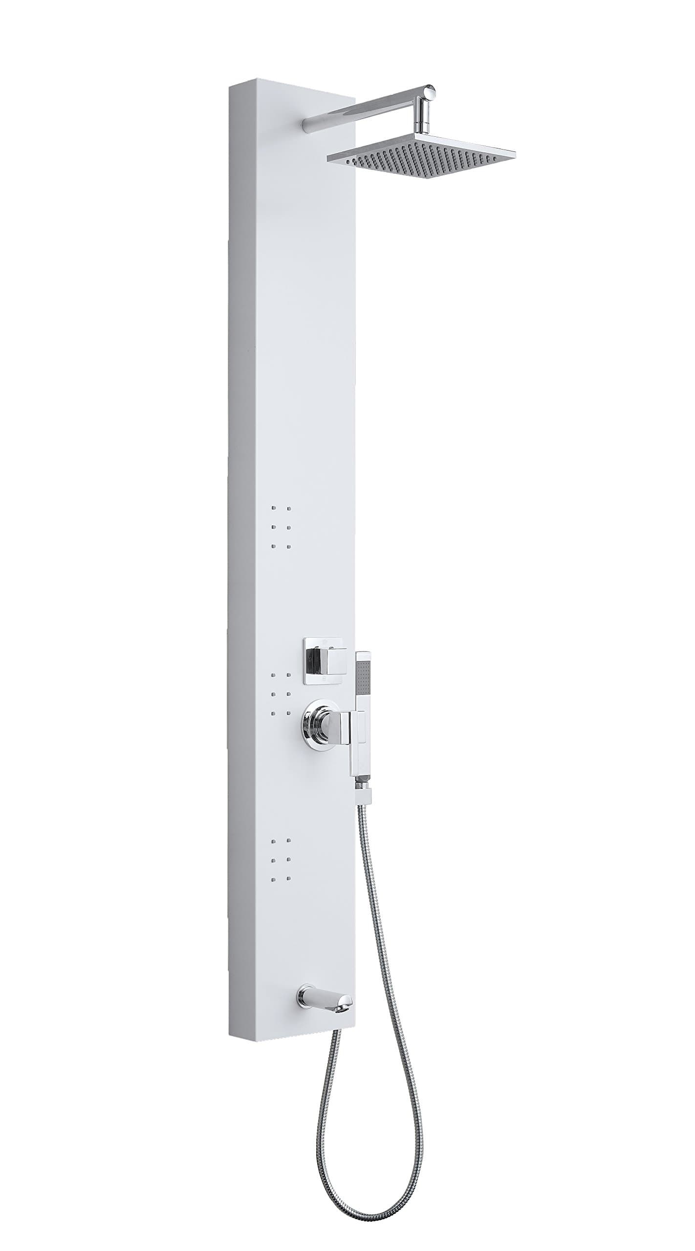 Ove Decors OSC 24 3 Jet Shower Tower System, White