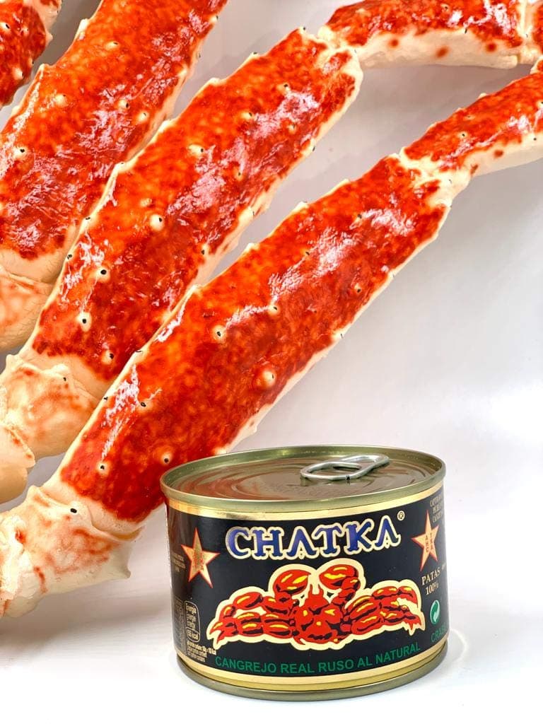 Chatka King Crab 100% Legs (tin) (220g)