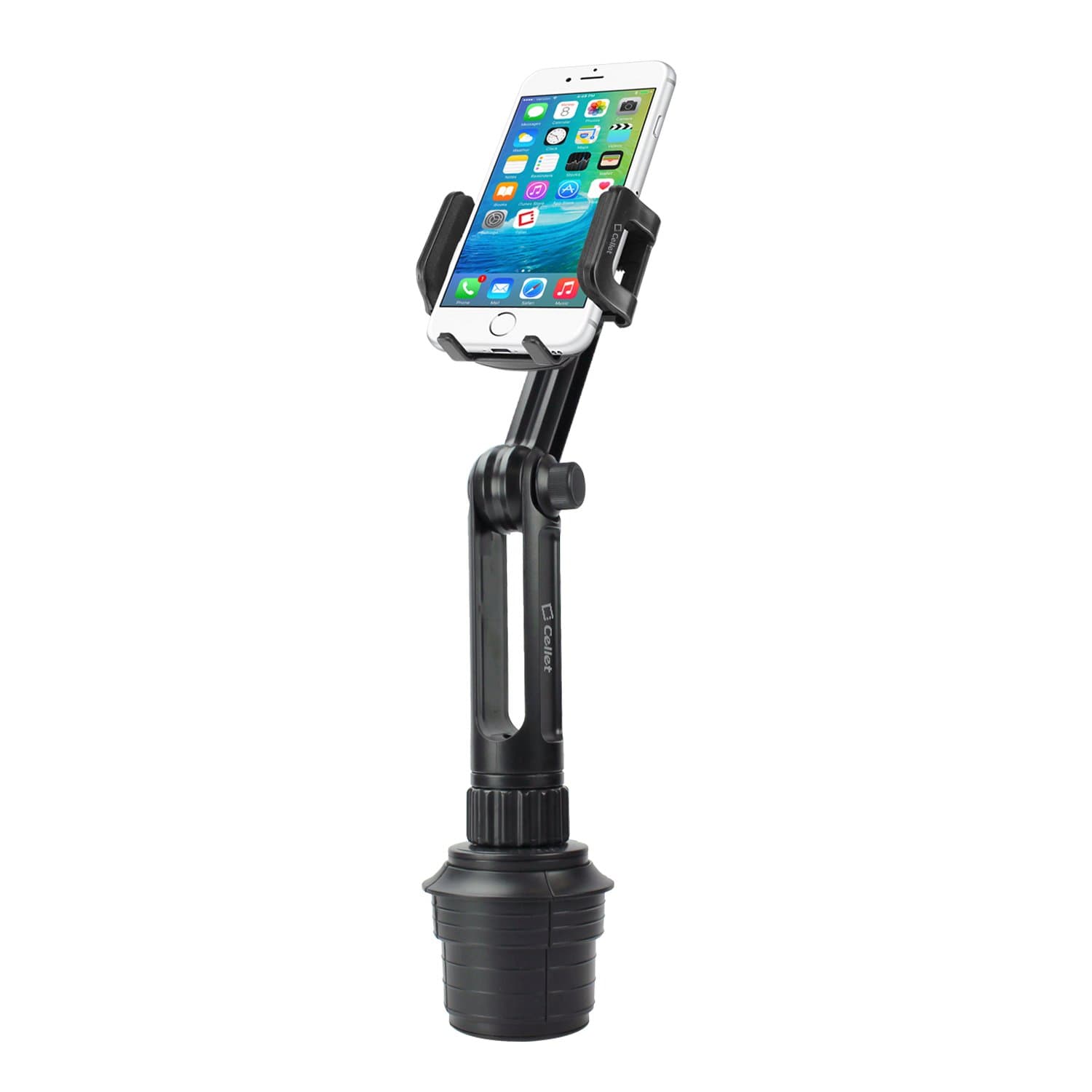Cellet Cellet Car Cup Mount Holder for ZTE Avid 4/ Avid Trio/Zfive 2/Axon M/Blade Spark/Vantage/Blade Z Max/Force/Max 3/Max Blue/Maven 3/Overture3/Prelude+/Max XL
