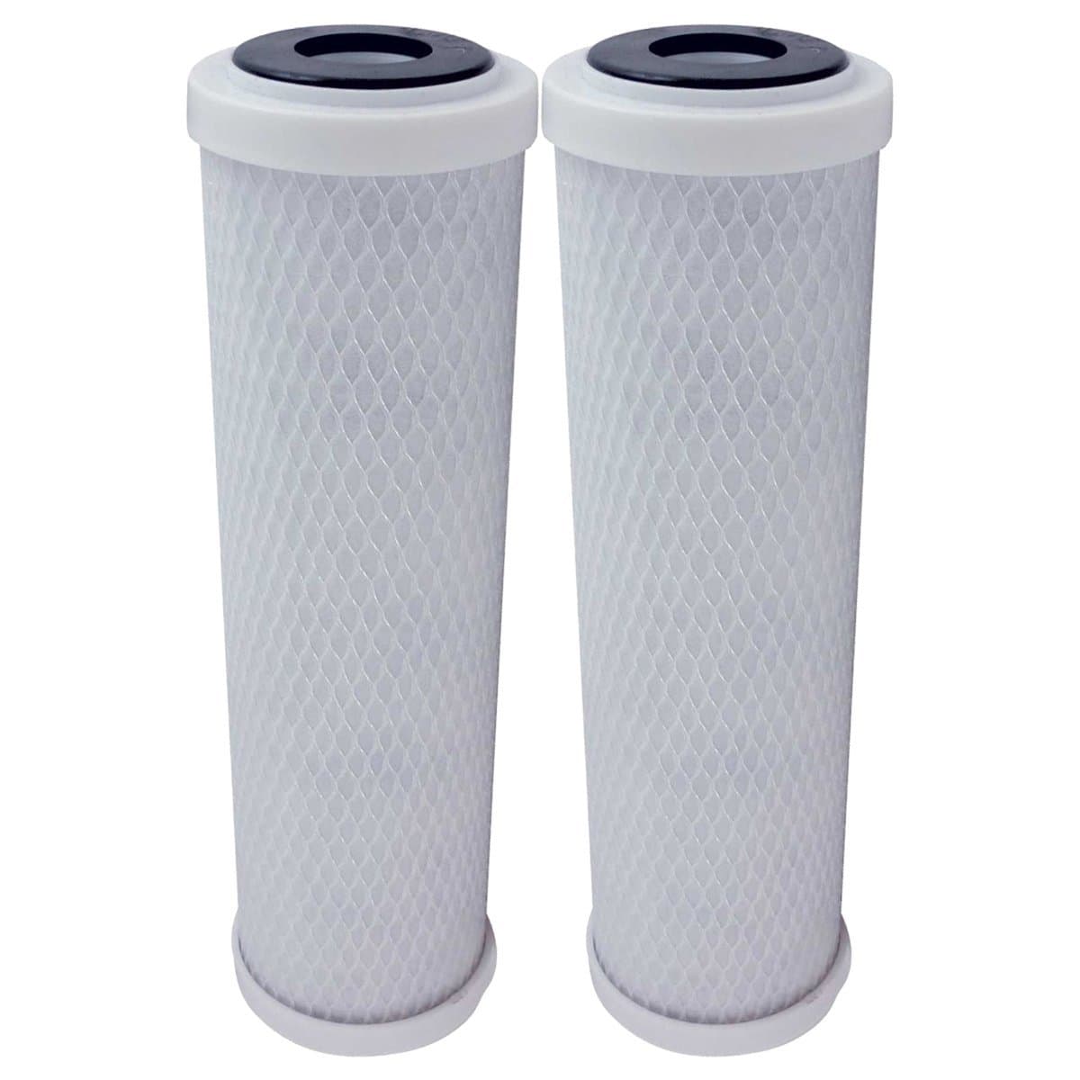 2 Pack Flow-Pur 8 Carbon Block Filter Compatible Cartridge WCBCS-975-RV by American Water Solutions