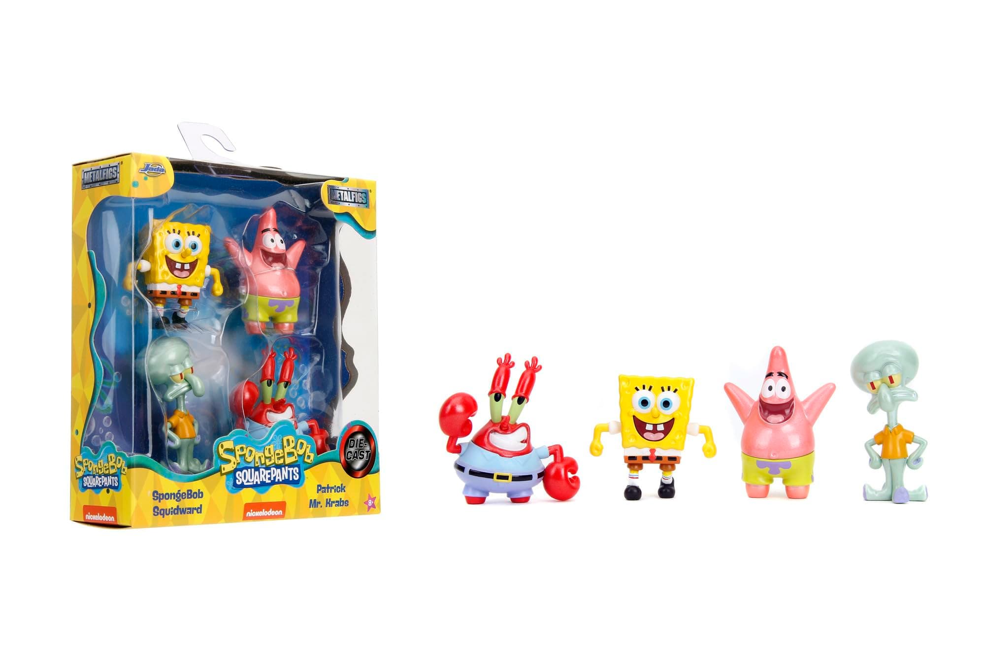 Jada SPONGEBOB Figure 2.5 INCH 4-PACK Age 8+
