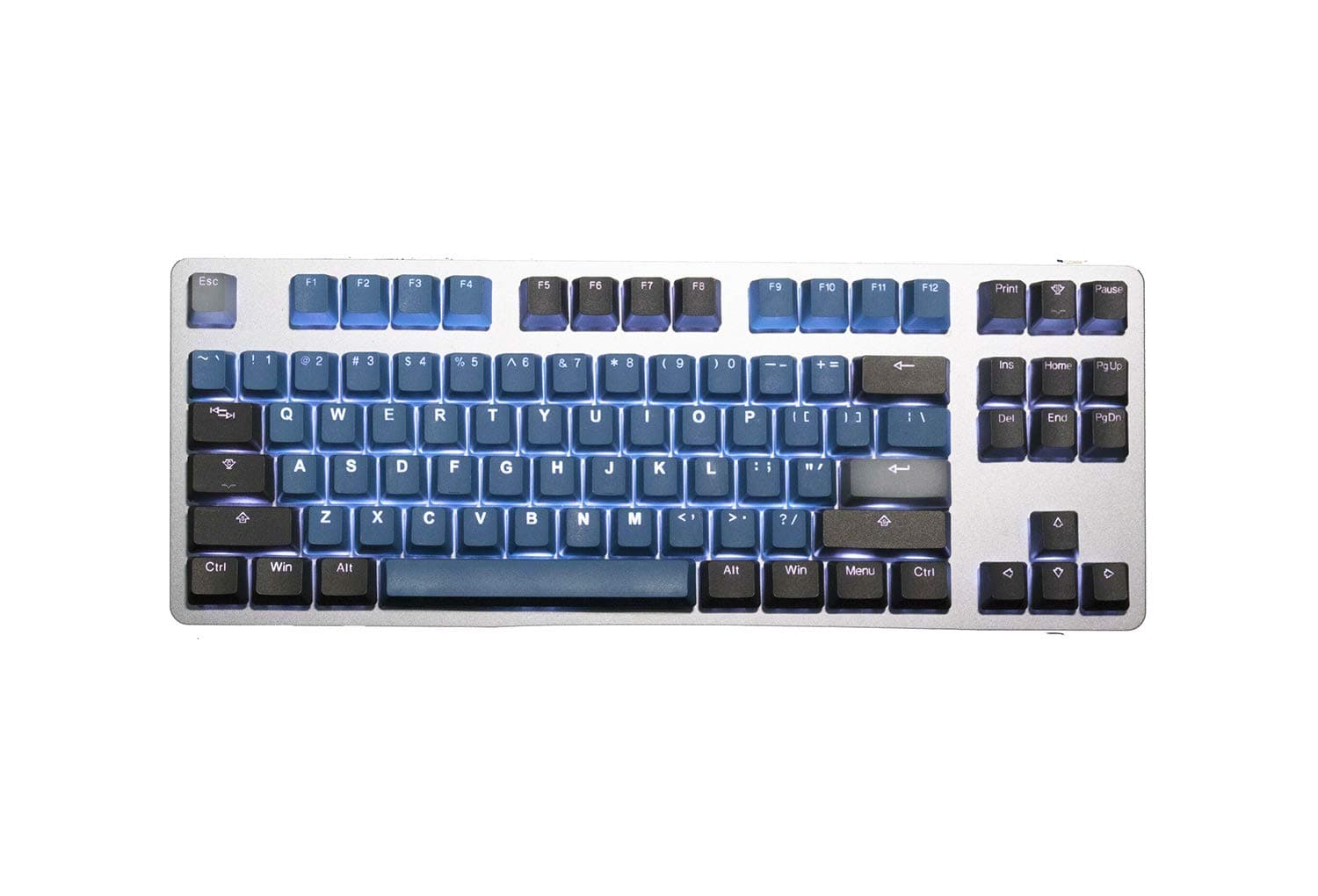 Taihao 140 Key PBT Double Shot Backlit Keycap Set - Deep The Forest (Blue)
