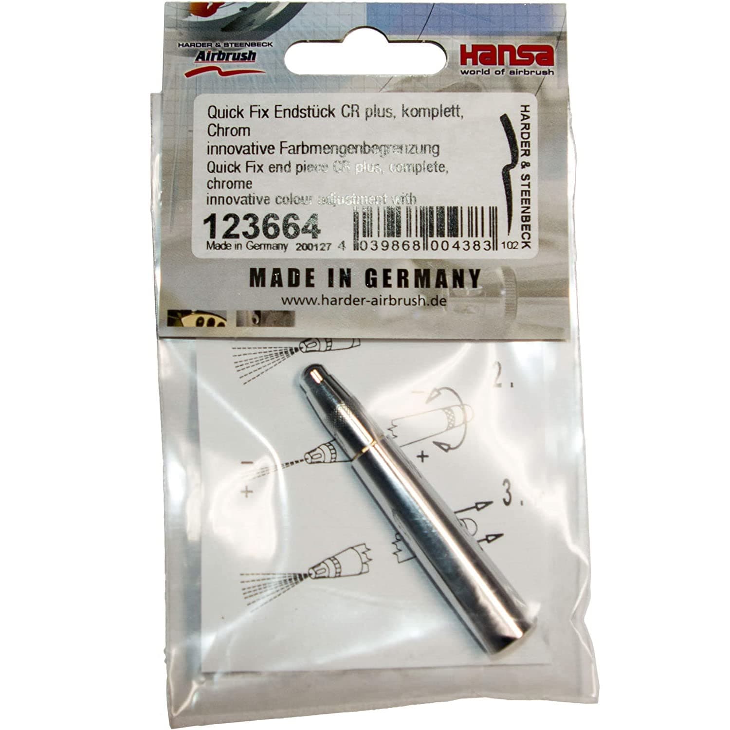 Quick Fix end Piece CR Plus, Complete [123664]