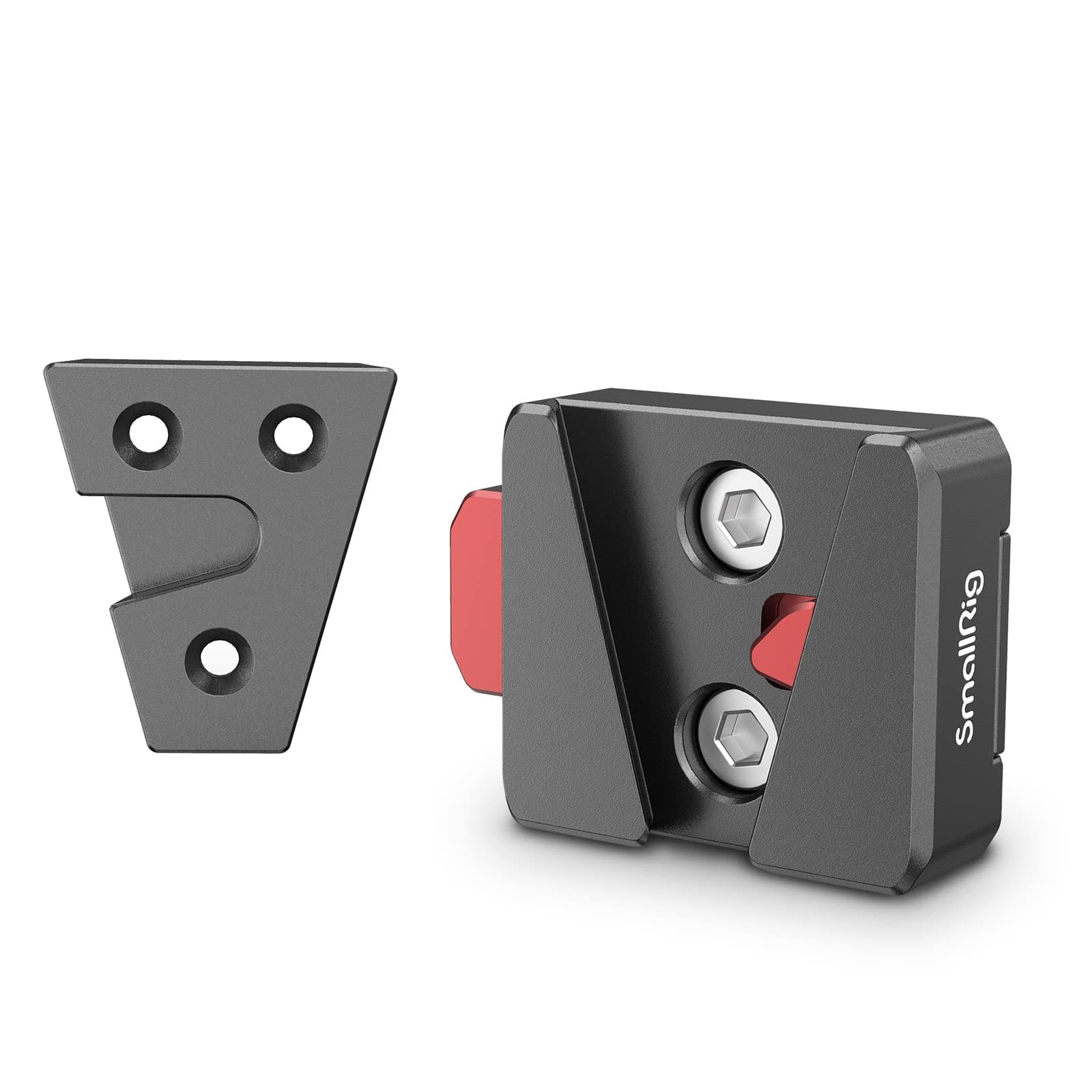 SmallRig Mini V-Lock Assembly Kit, V Mount Battery Plate, Quick Release Set with 1/4"-20 Threaded Holes - MD2801B