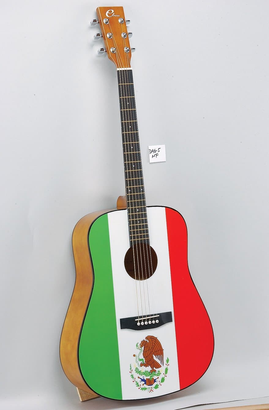 Deluxe Full Size Acoustic Dreadnought Guitar