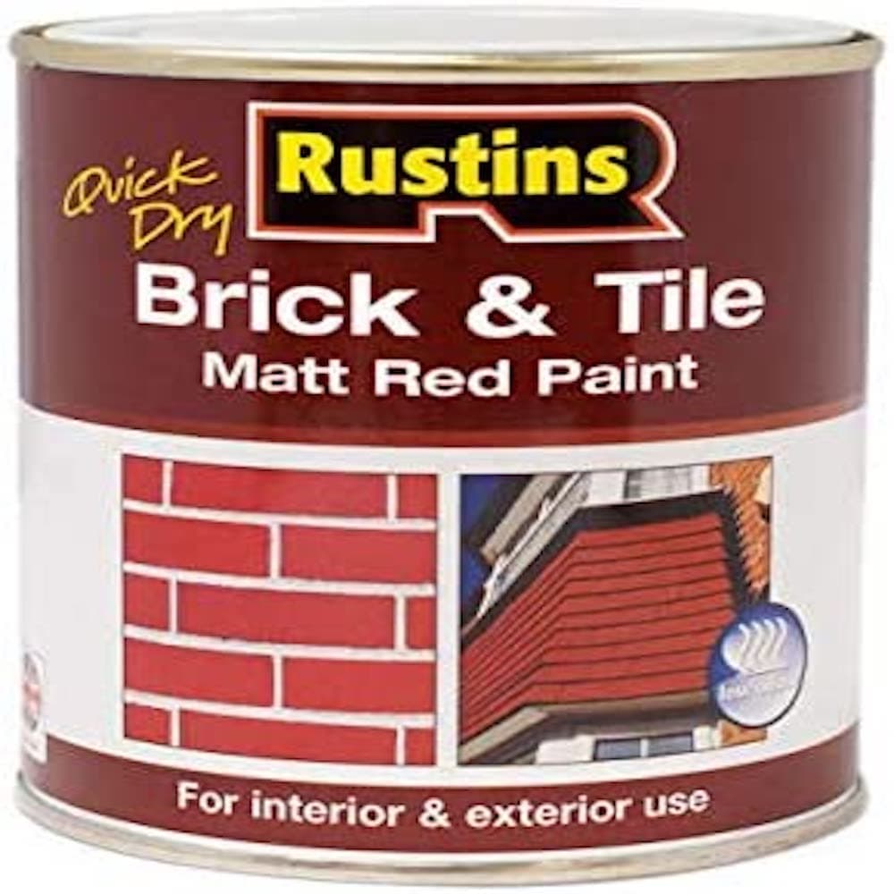Rustins BRITW500 Quick Dry Brick & Tile 500ml, 500 ml