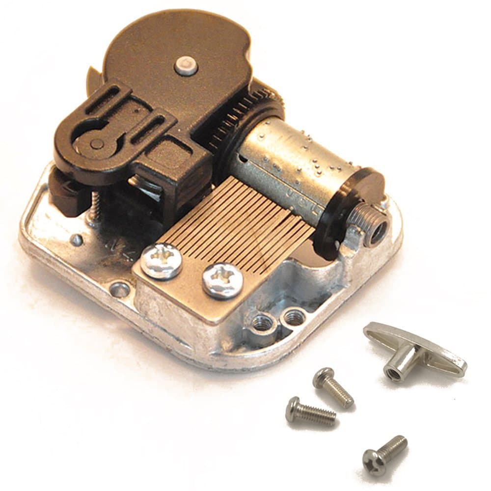 18 Note Windup Clockwork Mechanism DIY Music Box Musical Movement