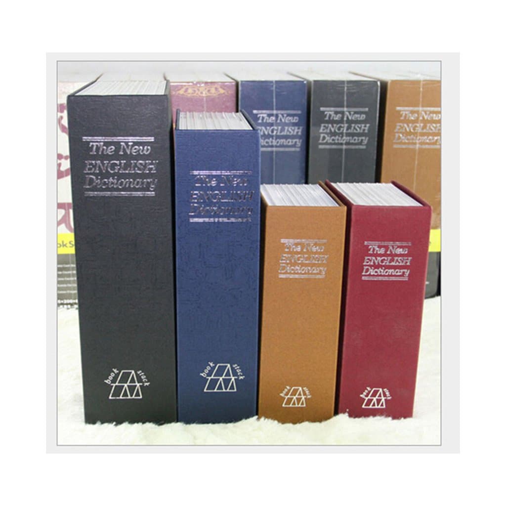 Fake Book English Dictionary Book Safe Box Storage Box Mini Wallet small