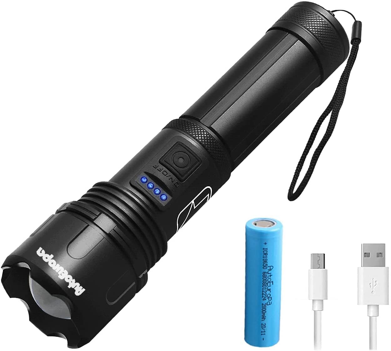 ZBRO Waterproof Pouch with 2 Pockets Flashlight