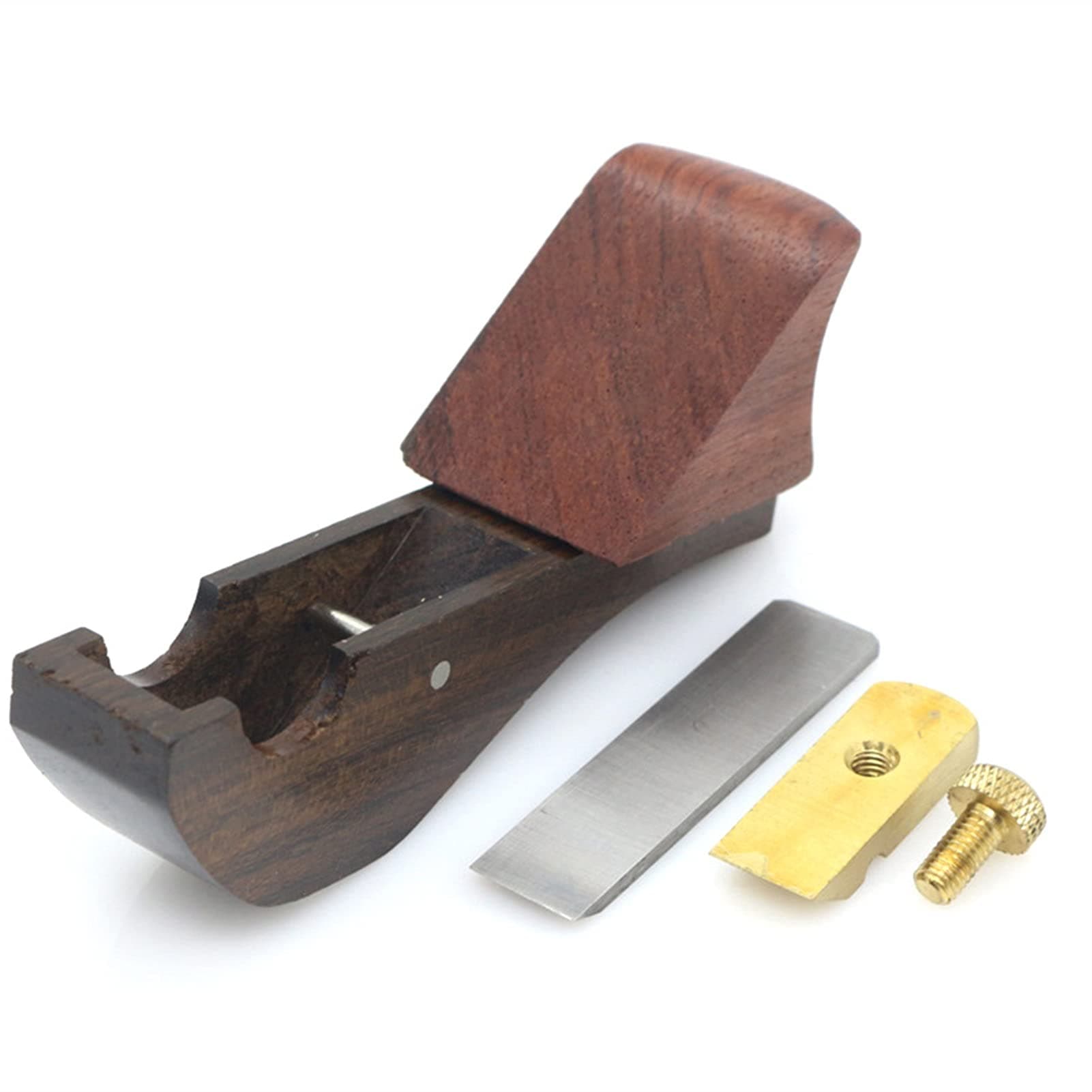 A Versatile Woodworking Hand Planer Mini Excircle Hand Planers DIY Carpenter Handle Tools Woodworking Hand Tool For Instrument/Hull Bottom Trimming Wooden Plane PGFUNNY