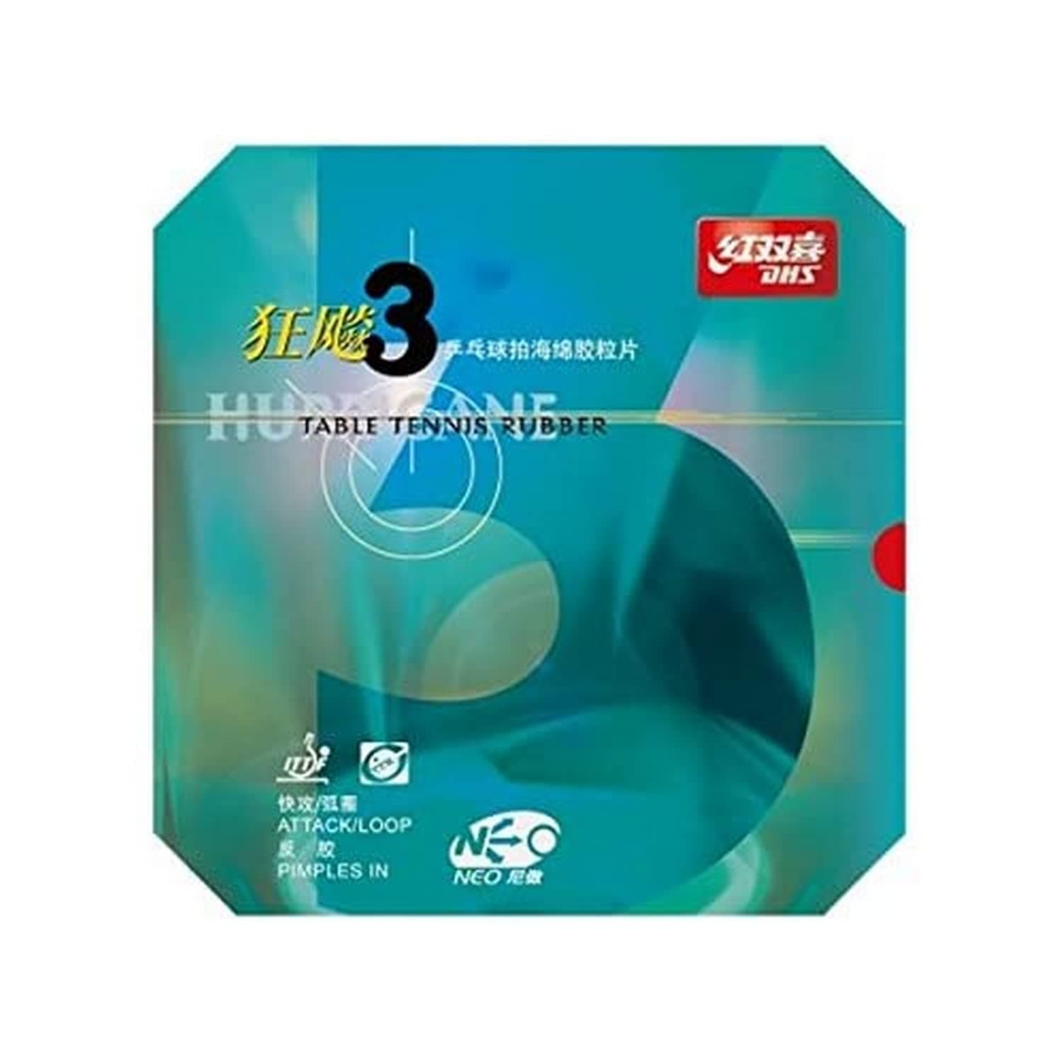DHS Hurricane Neo 3 Table Tennis Rubber