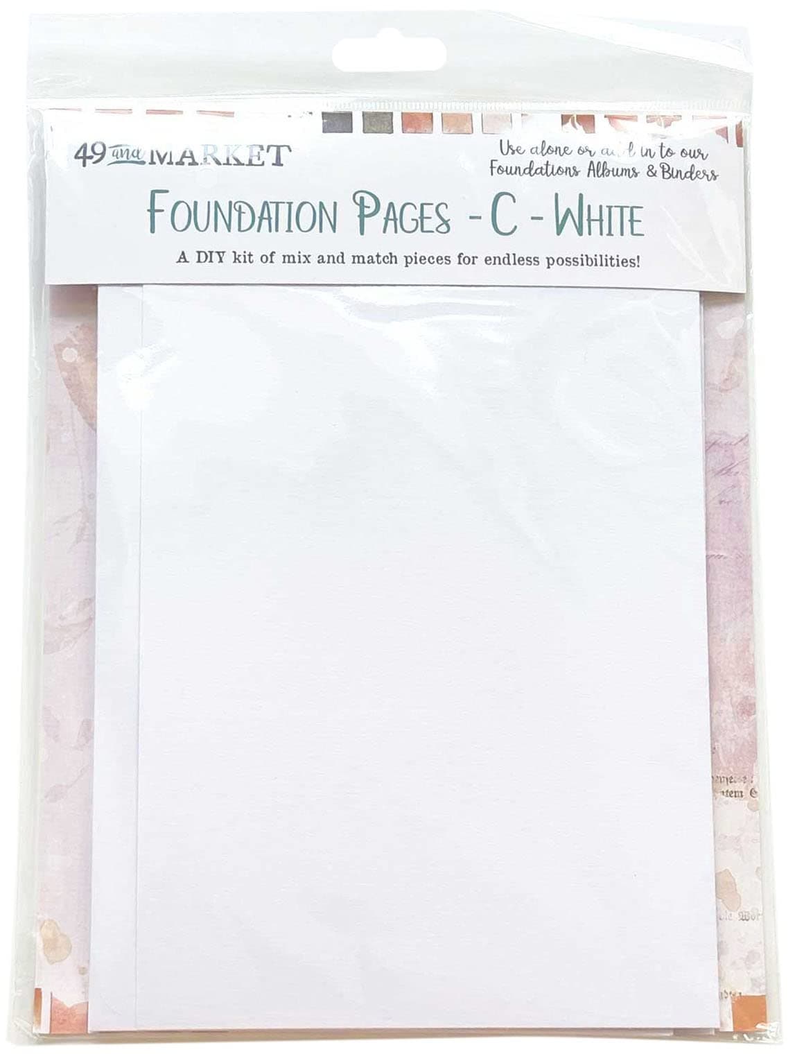 49 and MarketWhite Memory Journal Foundations Pages C 19