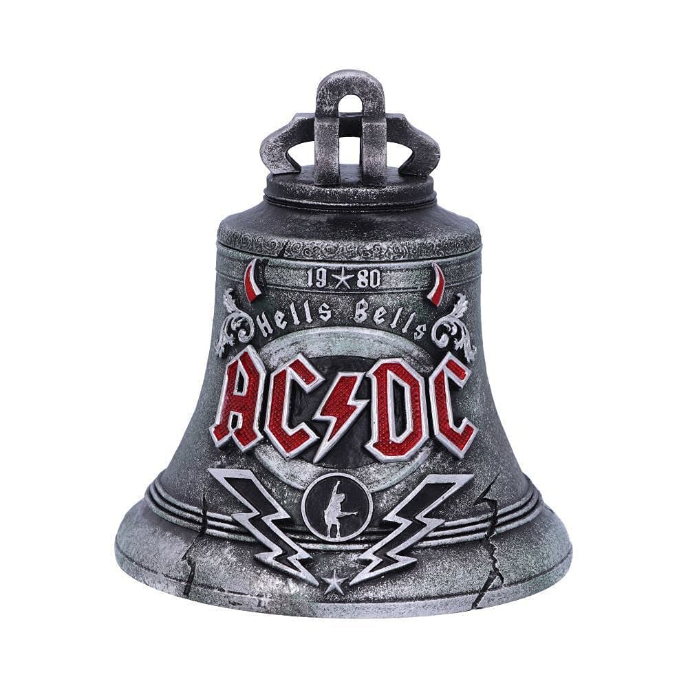 Officially Licensed ACDC Hells Bells Box, Black, 13cm