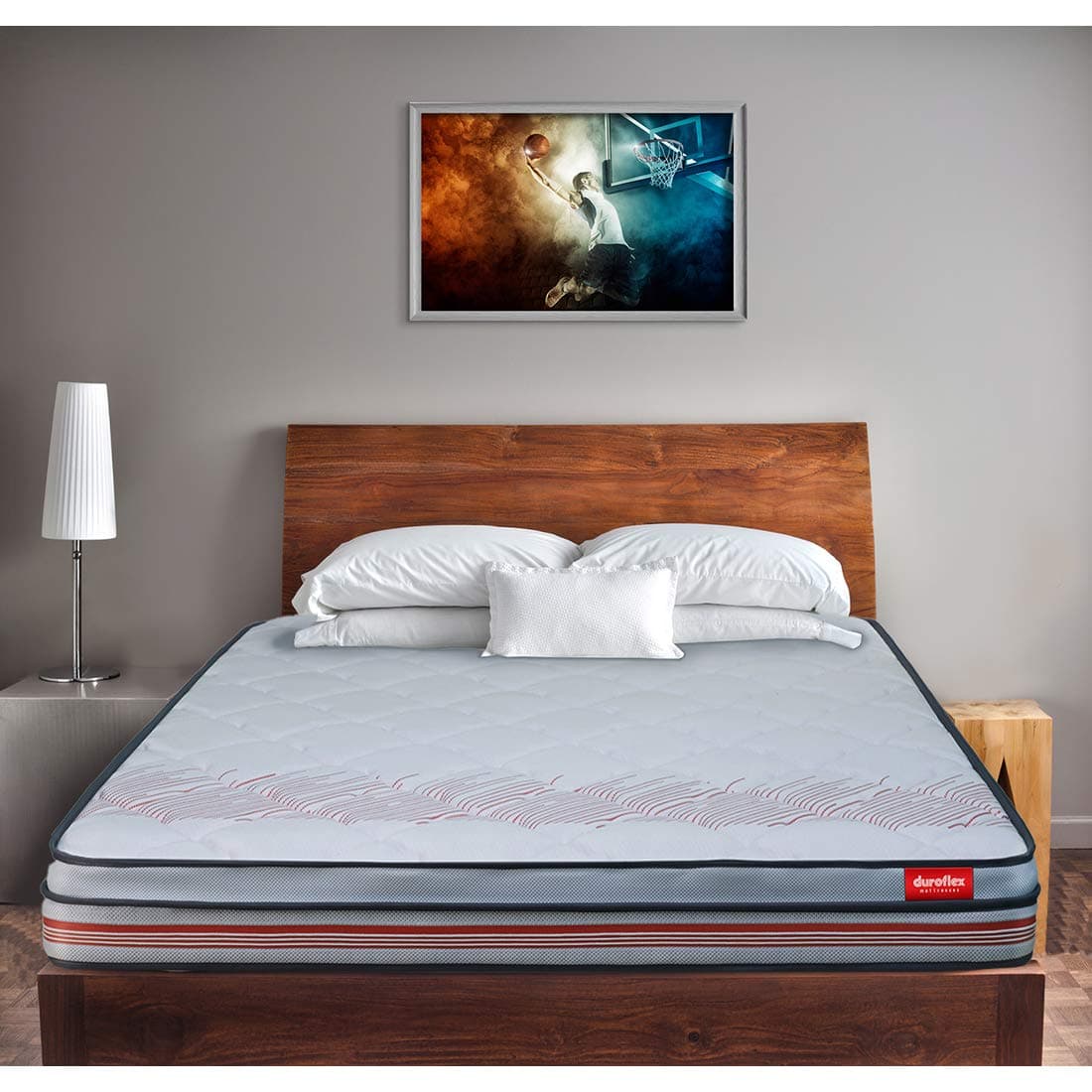 Duroflex Revive - Anti Stress Fabric 6 Inch Single Size Medium Coir Mattress with Pillow Top (78 X 36 X 4 + 2)