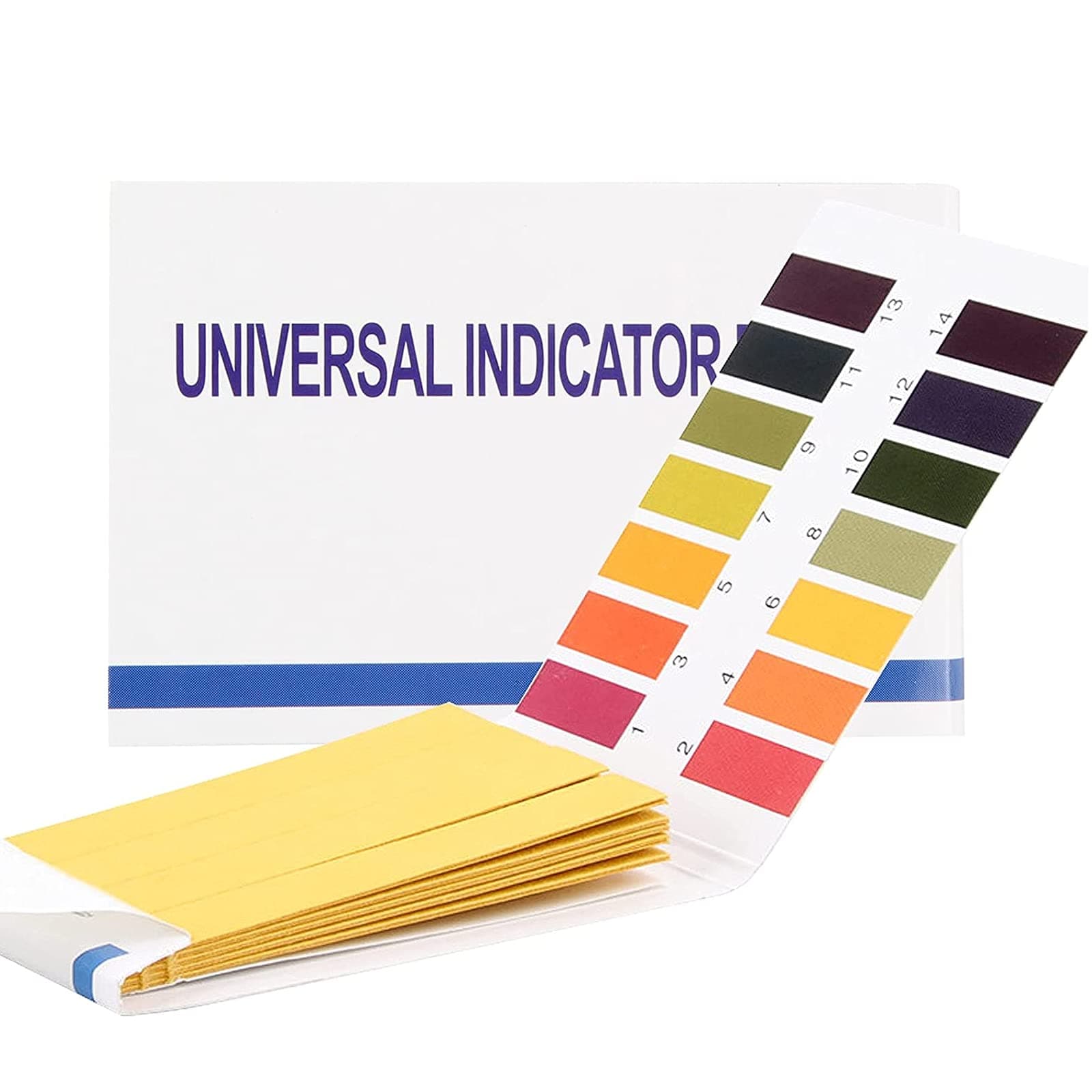 2 packs (160 Strips) Universal pH Test Paper Strips for Test Body Acid Alkaline pH Level, Skin Care, Aquariums, Drinking Water, Measure Full Range 0-14 (Two packs)