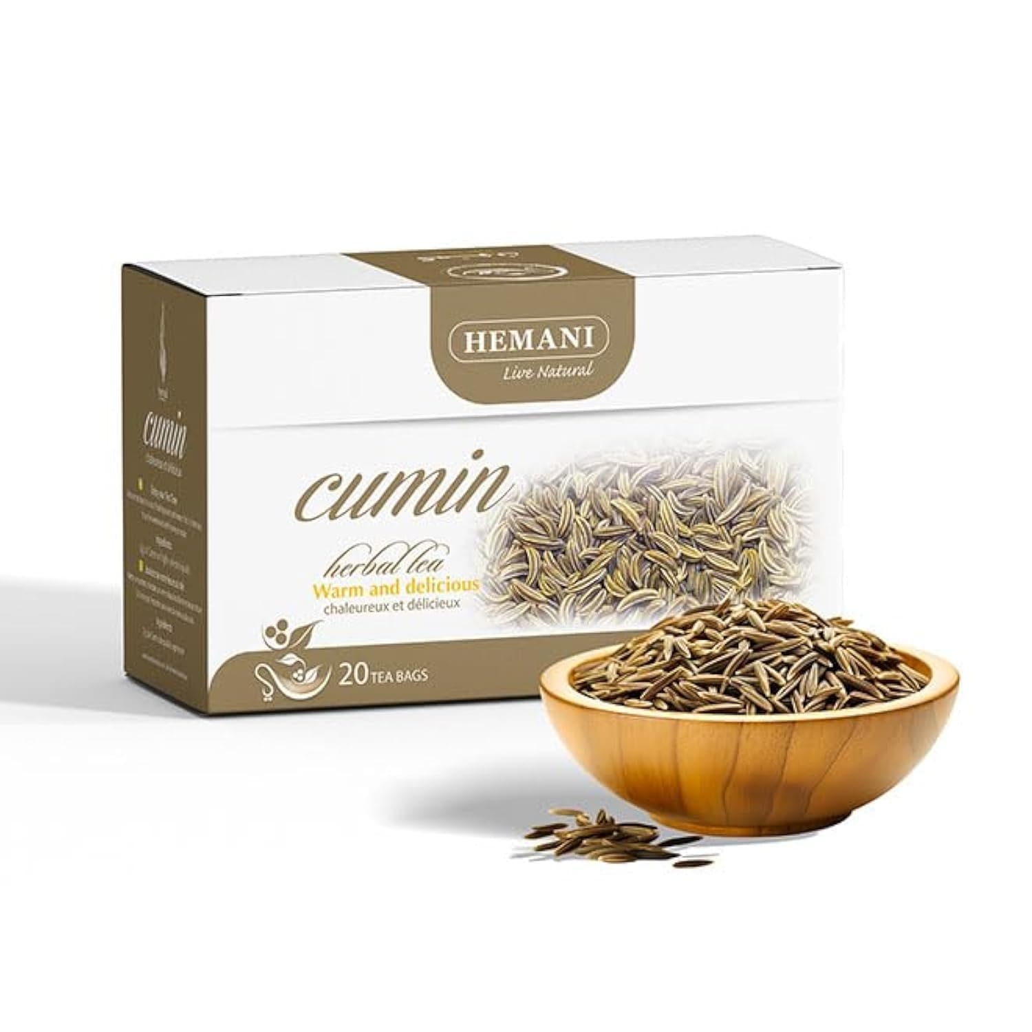 Hemani Hebal Tea Cumin - 20 bags