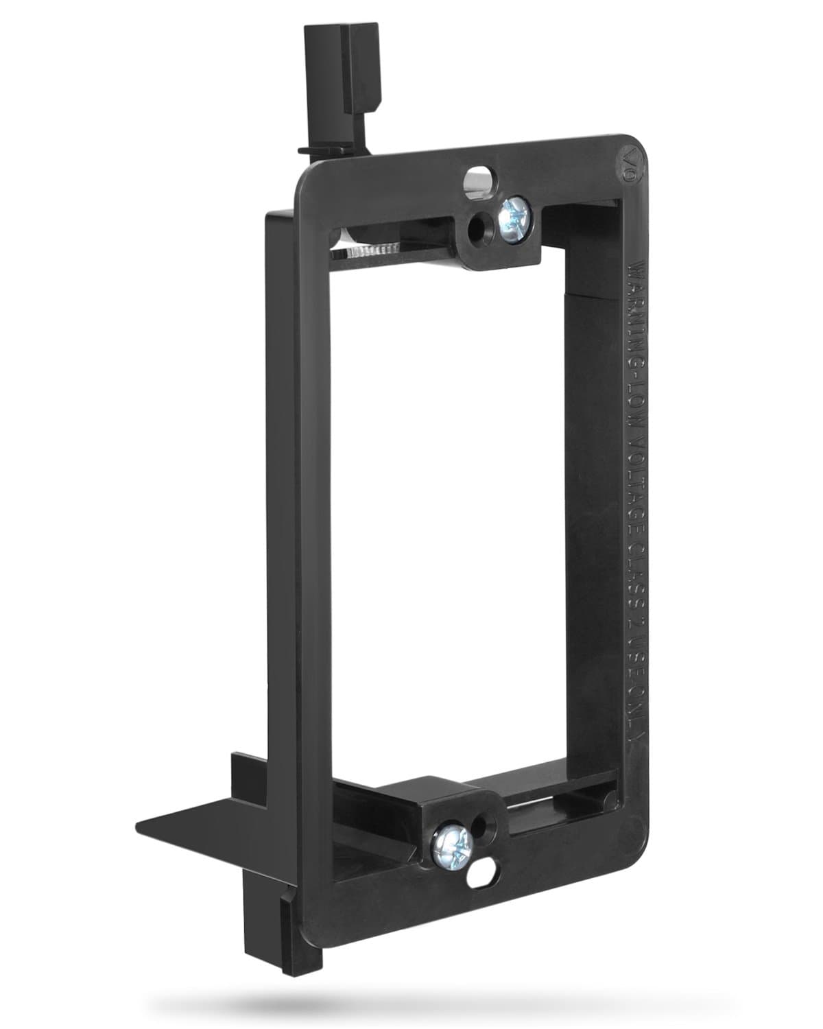FosmonLow Voltage Mounting Bracket (1 Gang), Low Voltage Mounting Bracket (Mounting Screws Included) Compatible with Telephone Wires, Network Cables, HDMI, Coaxial, Speaker Cables