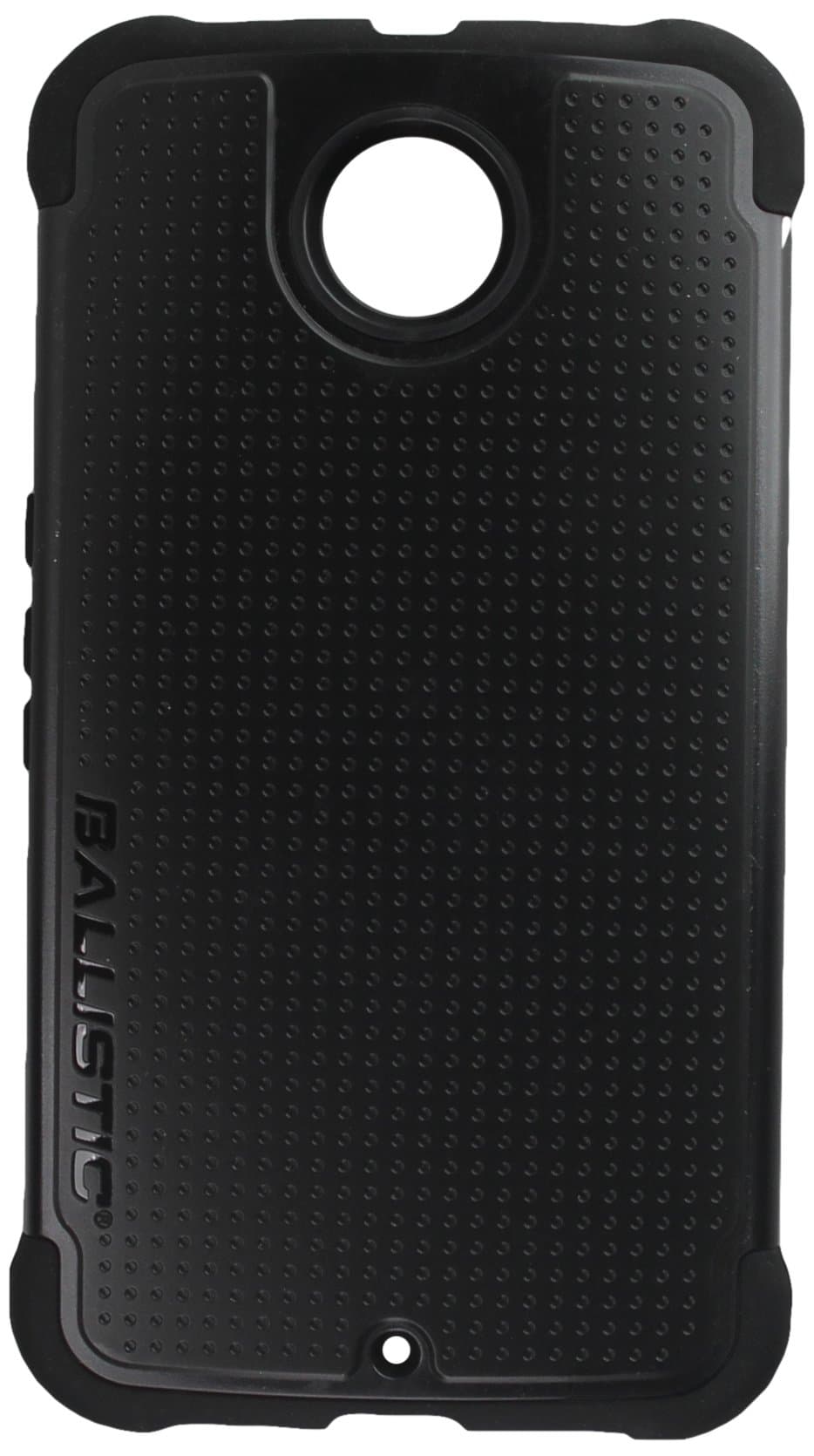 Ballistic Google Nexus 6 Tough Jacket Case - Black/Black