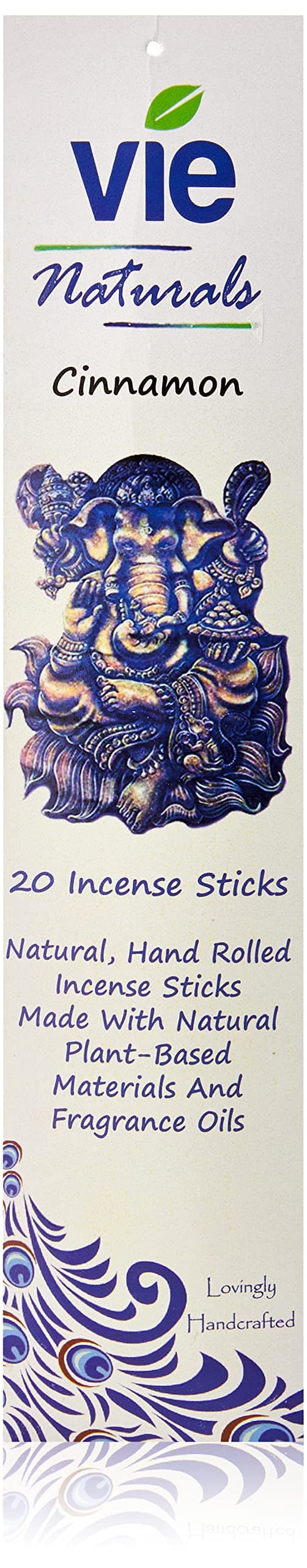 Hand Rolled Incense, Pack of 20 Sticks, Cinnamon