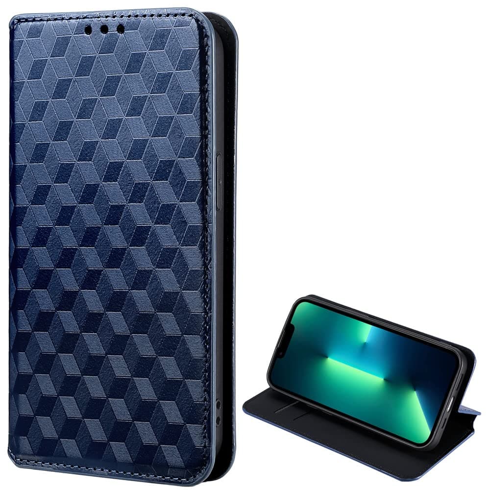 Case for Doogee S88 Pro Wallet Case, PU Leather Magnetic Closure Flip Case Phone Case Compatible with Doogee S88 Pro, Square4