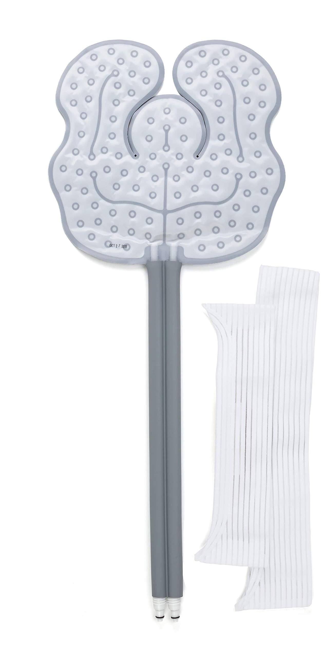 Cold Rush Universal Cold Therapy Pad for Knee, Shoulder, Hip & Ankle | Ergonomic Pad for Post-Operative Pain & Injuries | Works with Cryotherapy Machines | Includes Hose Connectors & Straps