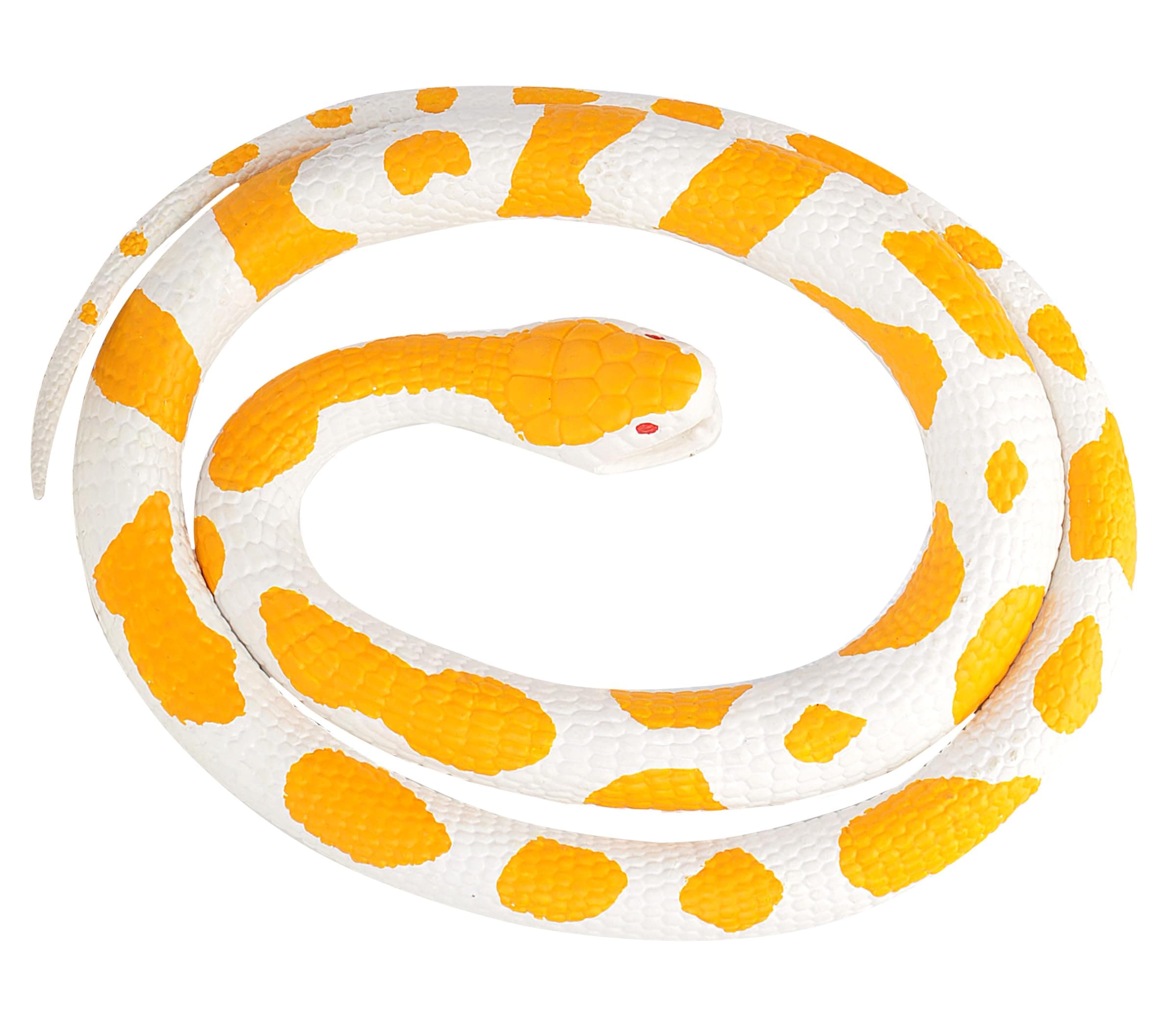 19324 20769 Gummischlange Albino Python 117 cm